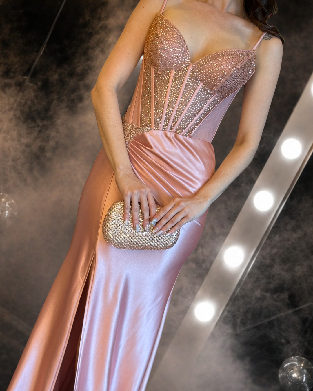 Blush Radiance Gown