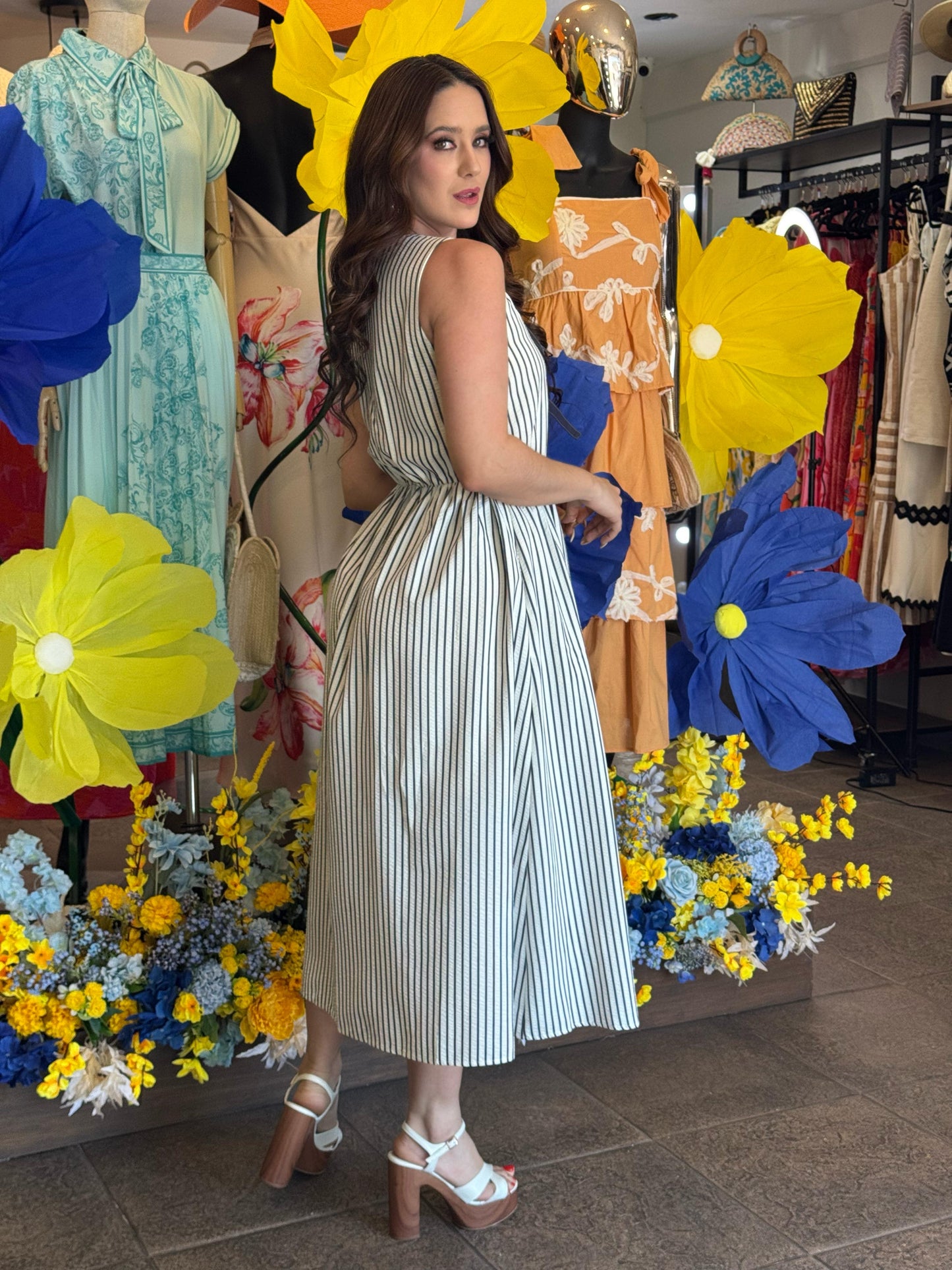 Vestido Parisian Stripes