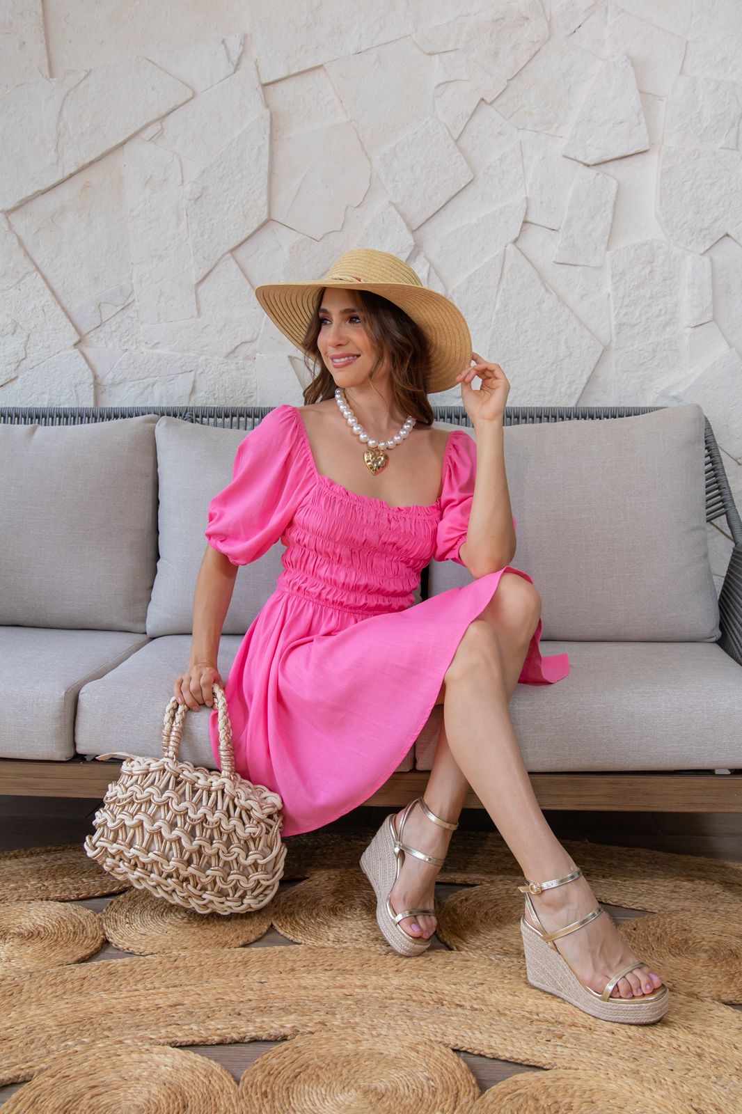Pink Sunset Dress