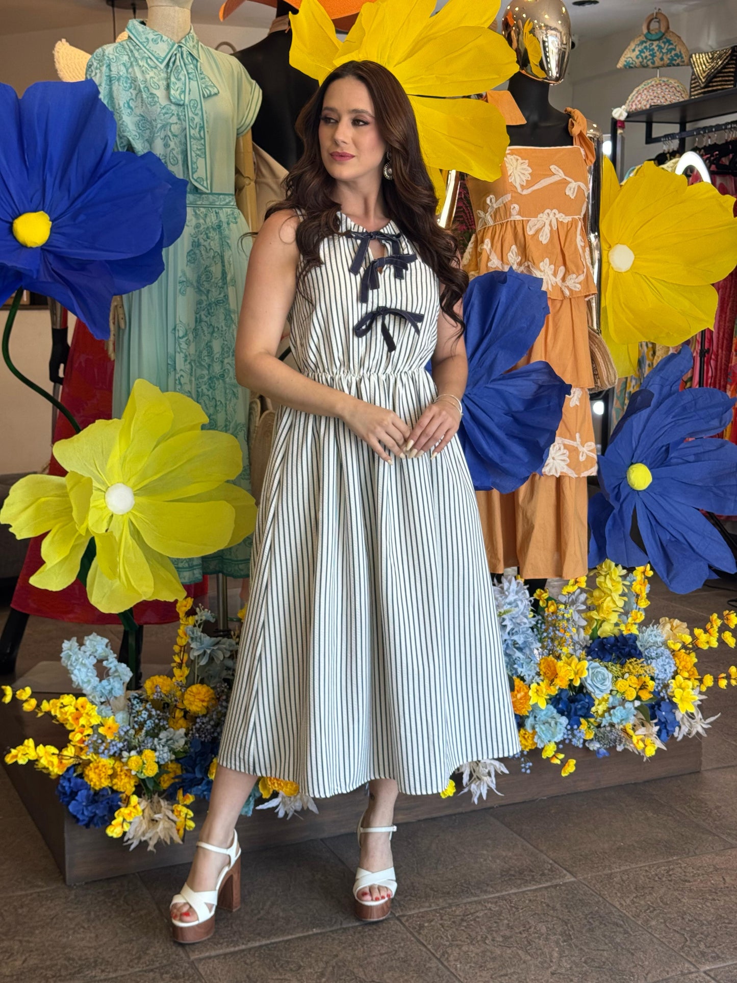 Vestido Parisian Stripes