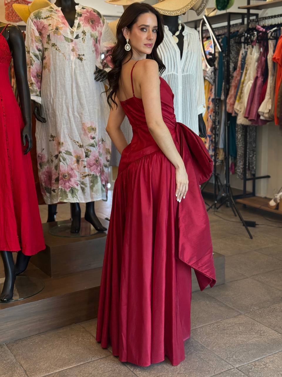 Ruby Étoile Gown