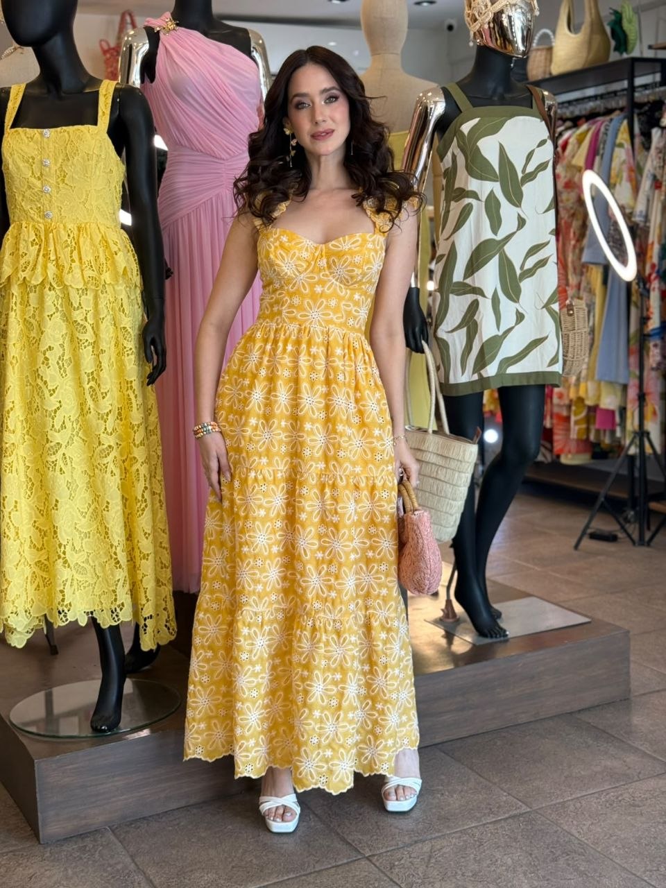 Golden Daisy Bloom Dress