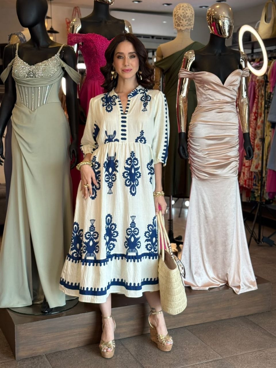 Santorini Heritage Dress