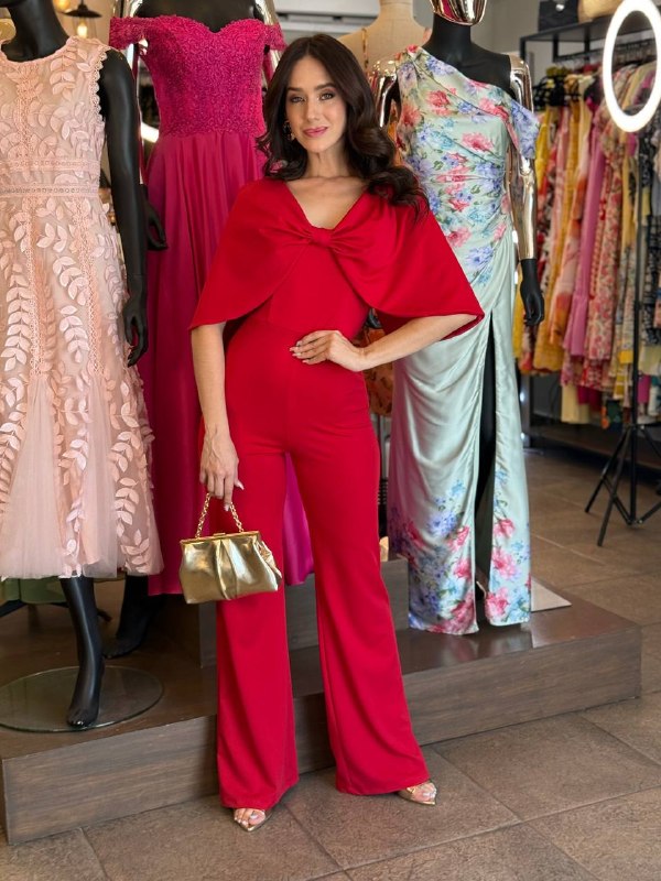 Scarlet Knot Jumpsuit