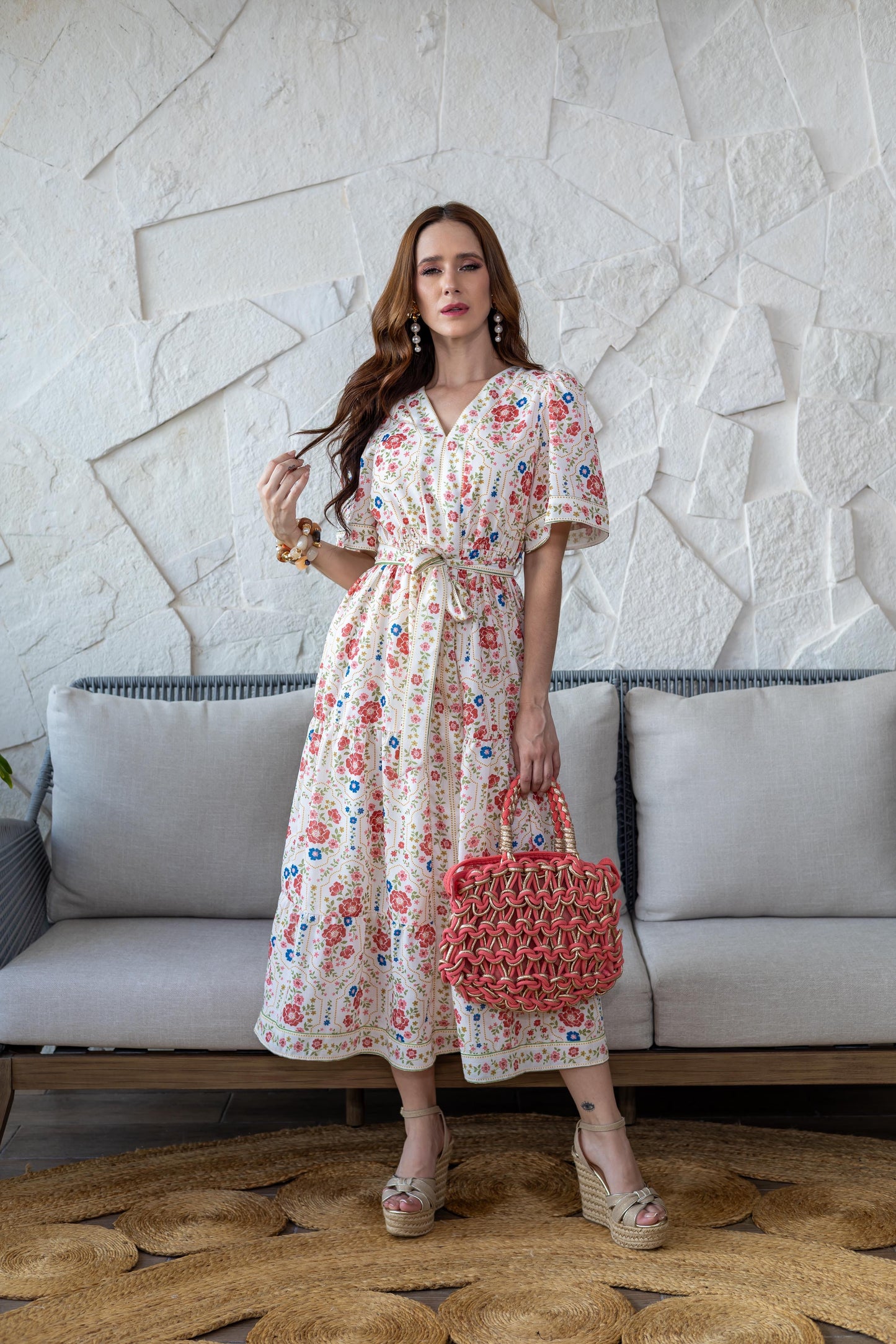 Bohemian Blossom Dress