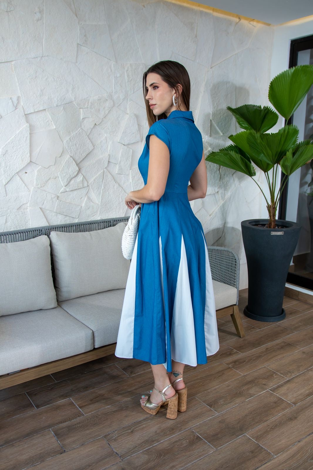 Vestido Sapphire Swing