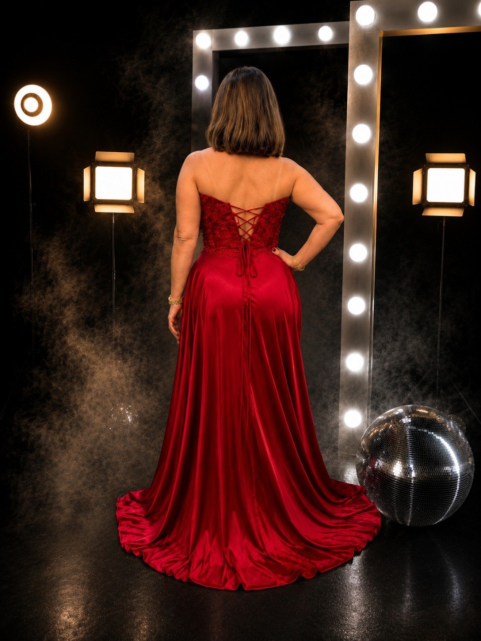Ruby Royale Gown