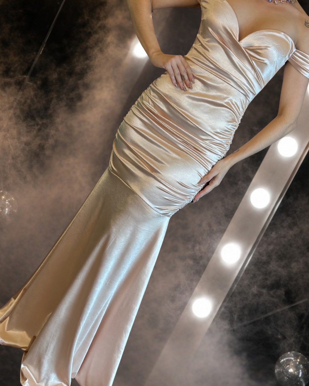 Champagne Allure Gown