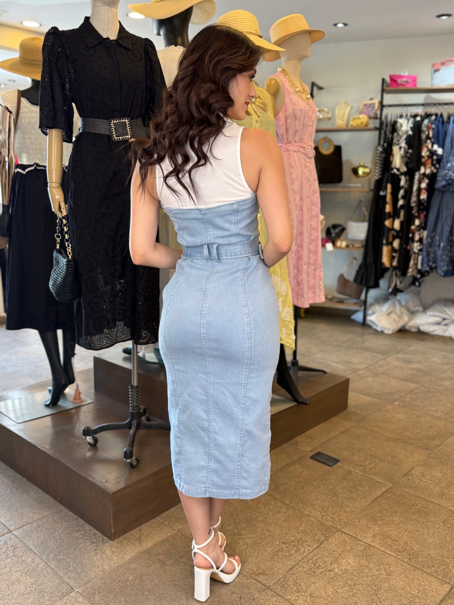 Skyline Denim Muse Dress