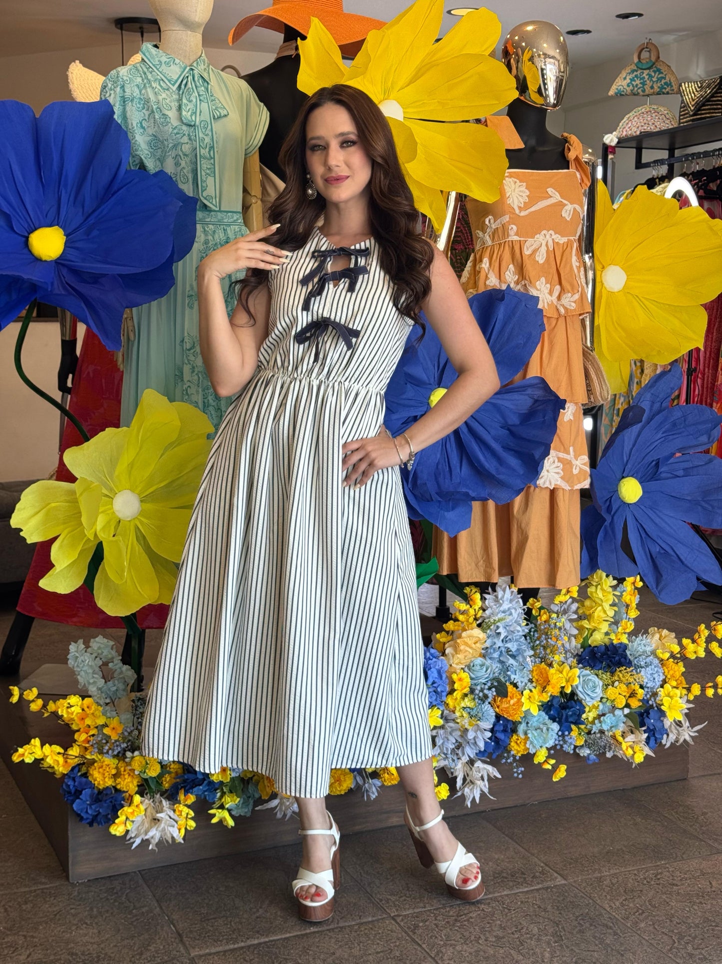 Vestido Parisian Stripes