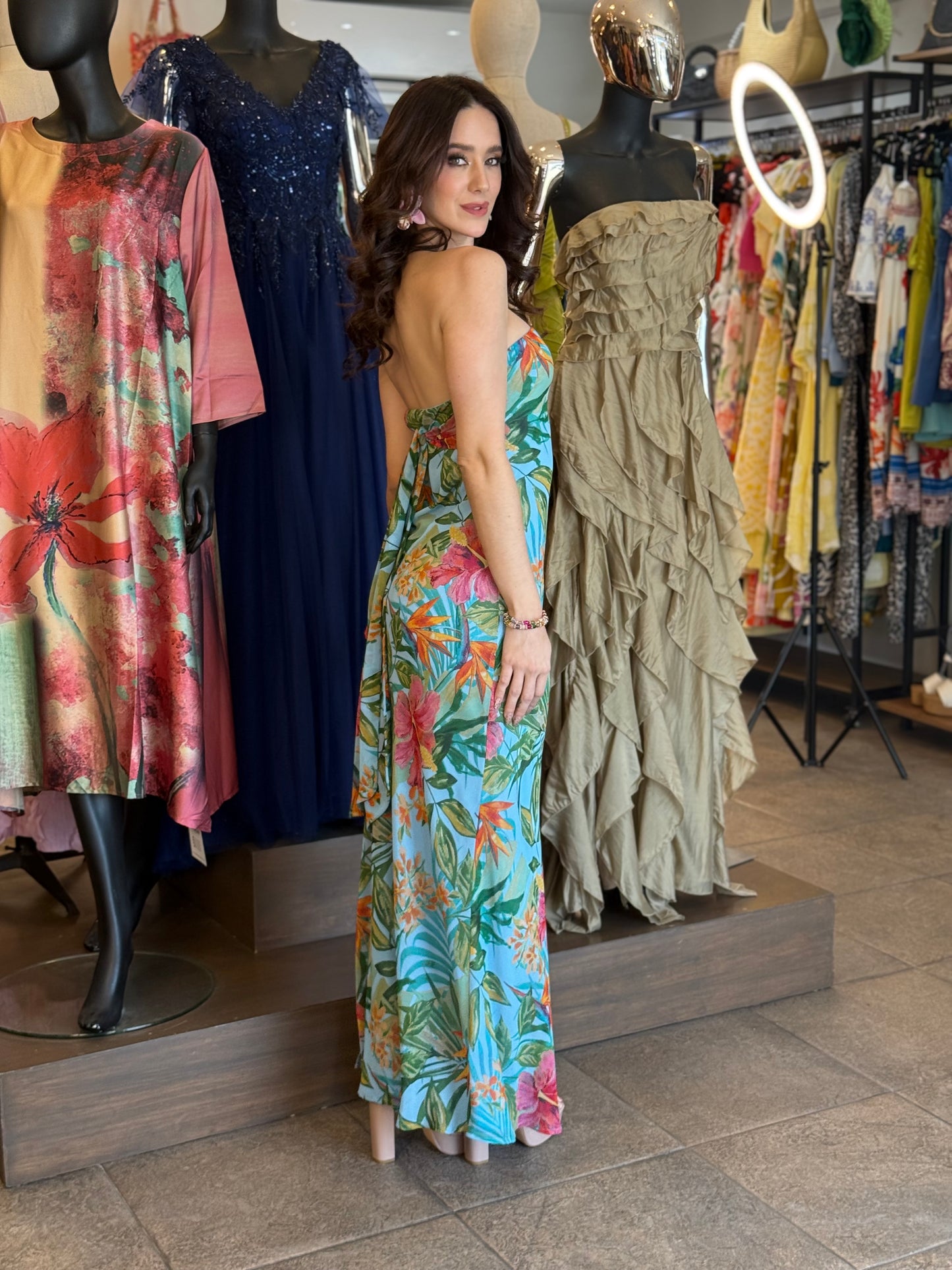 Tropical Sky Dress