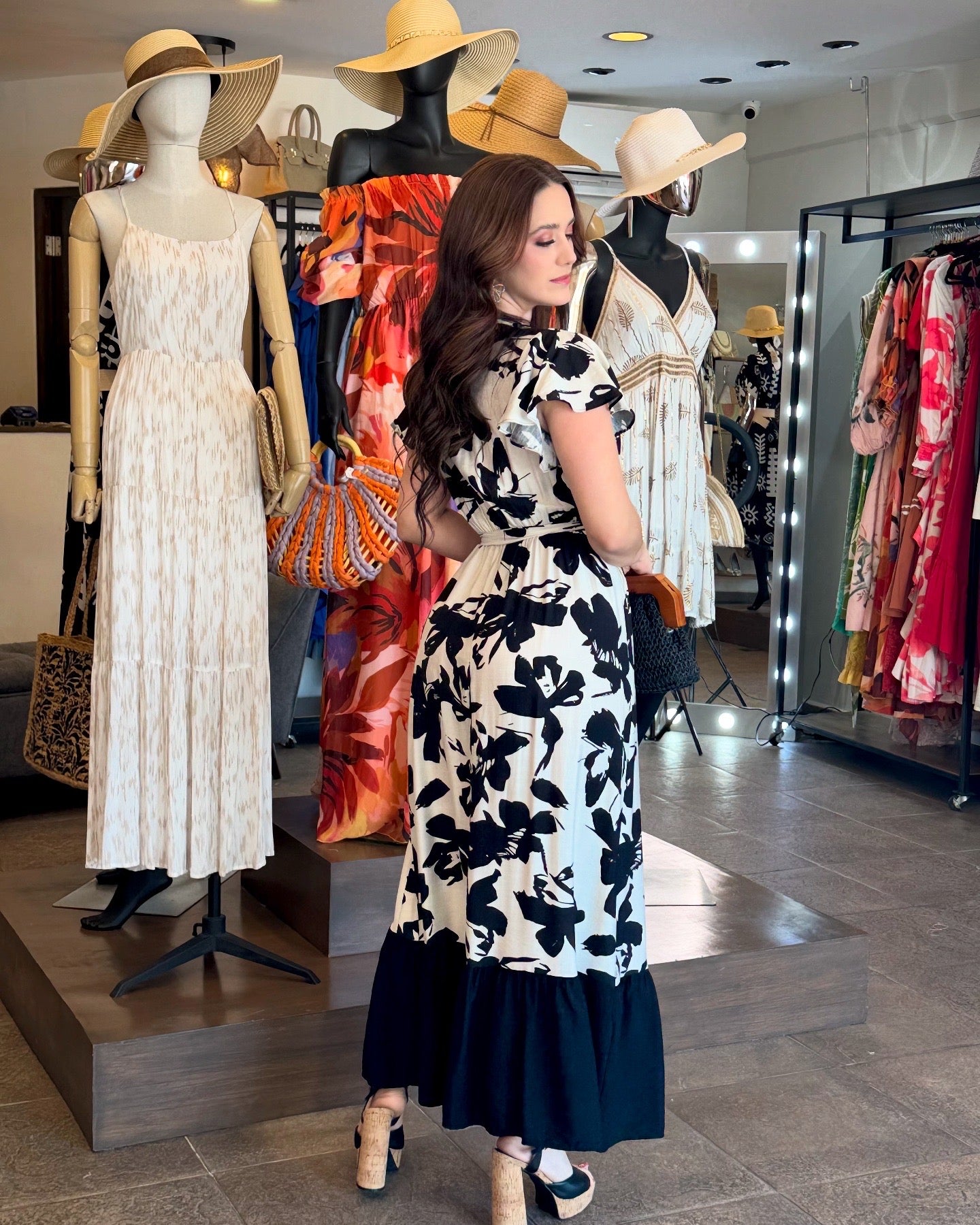 Vestido Midnight Bloom