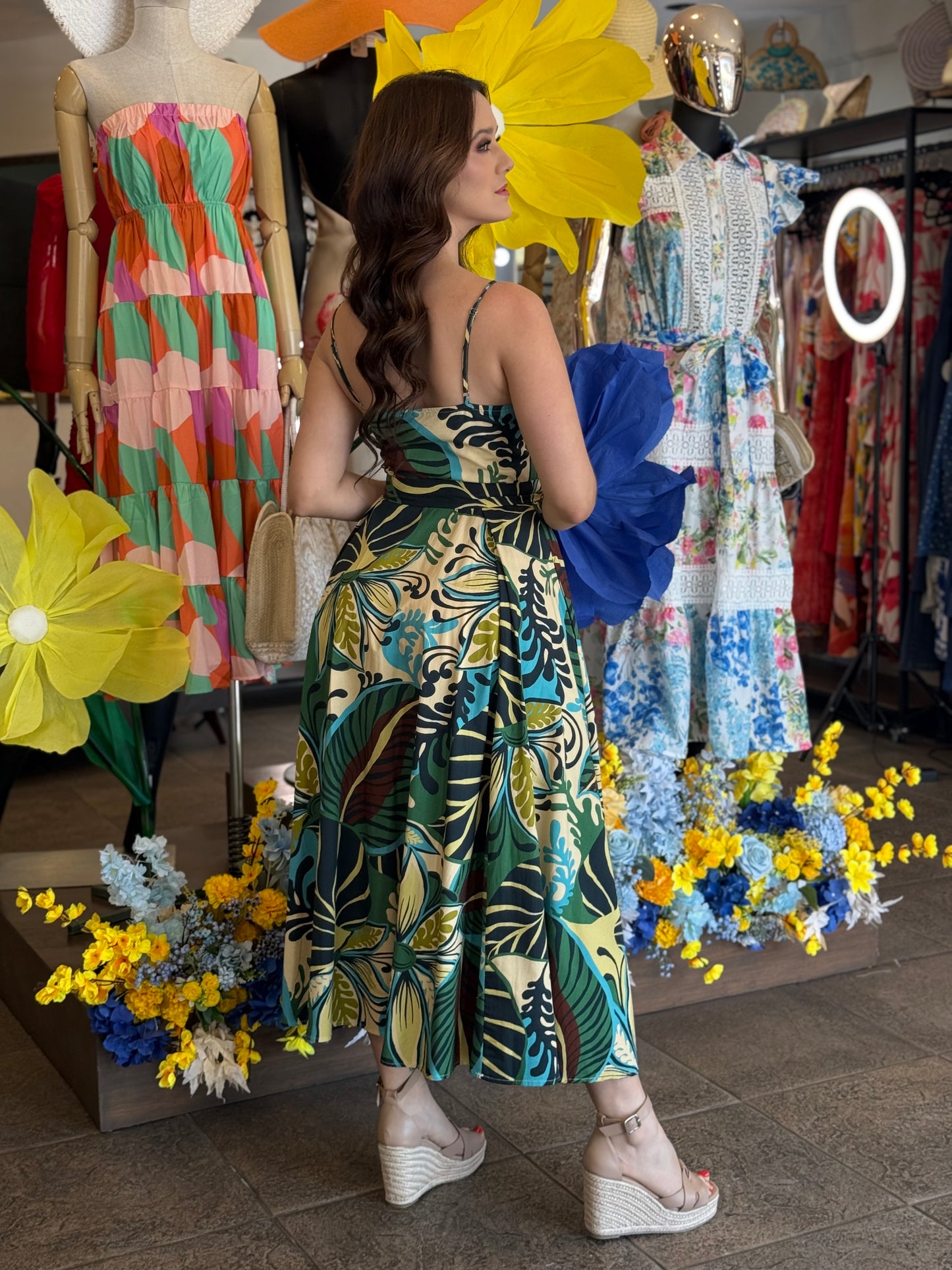 Vestido Tropical Paradise