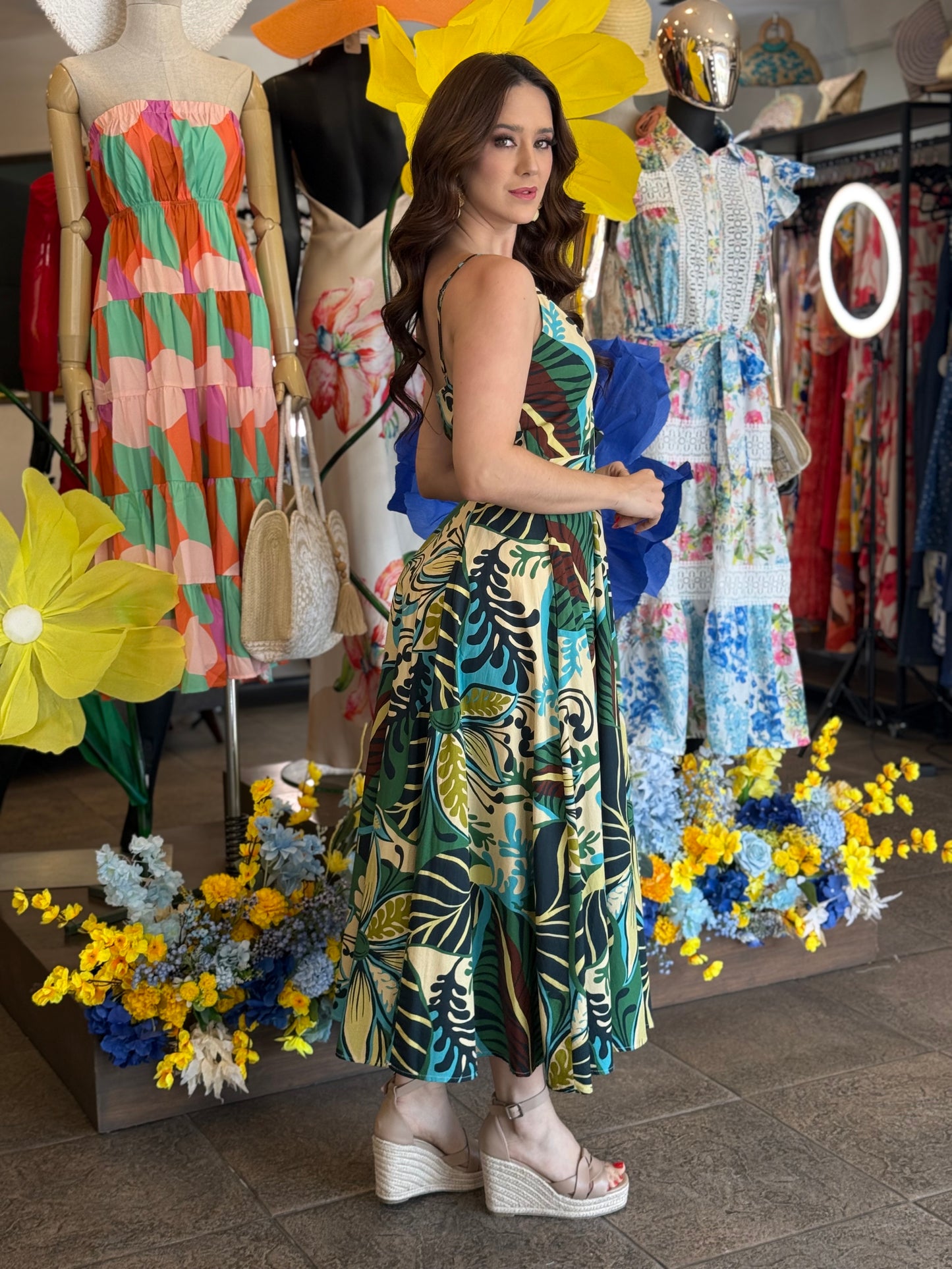 Vestido Tropical Paradise