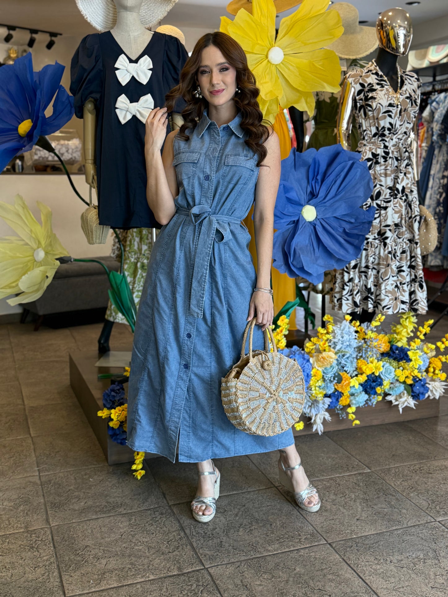 Denim Chic Dress