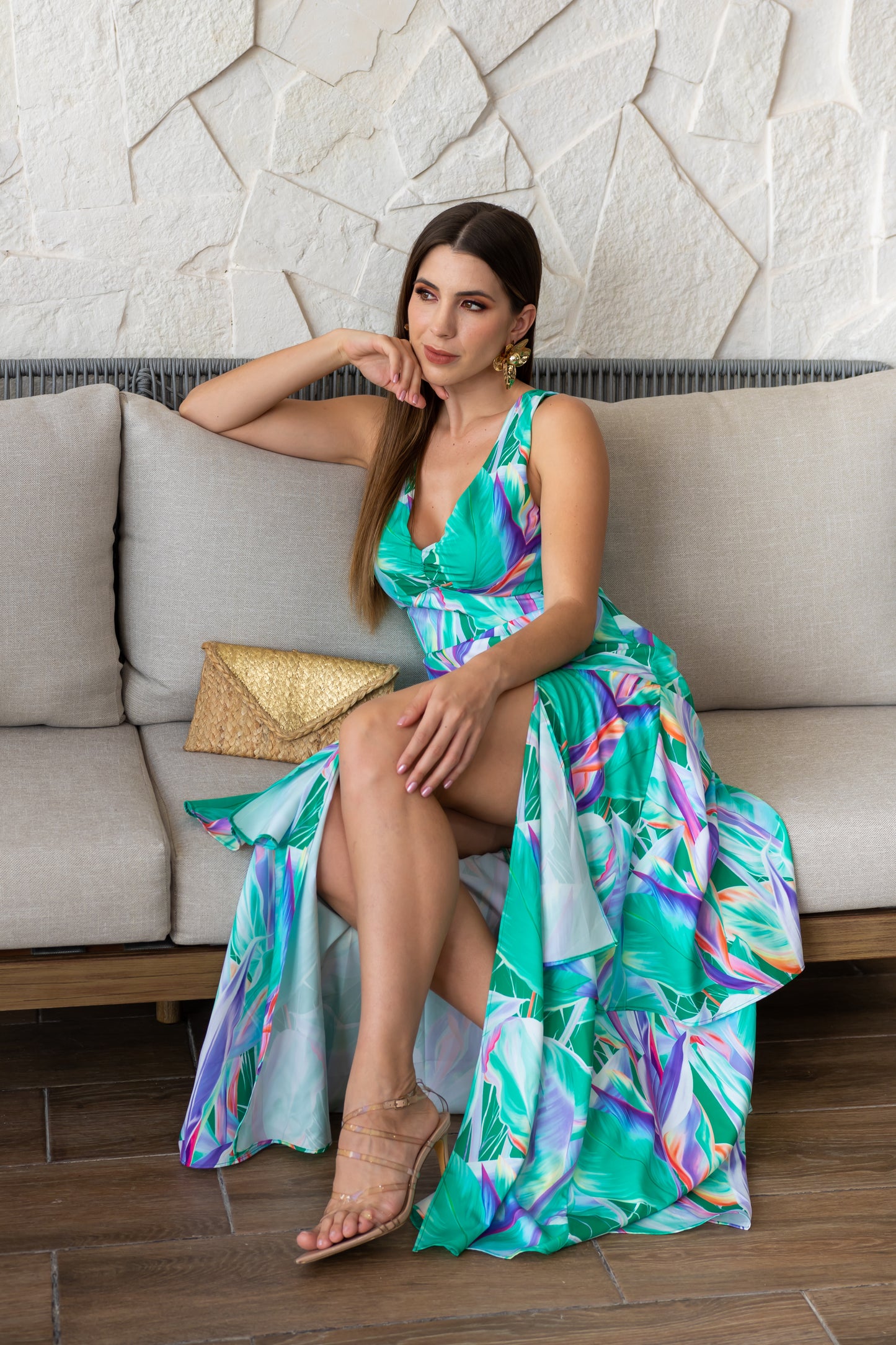 Vestido Tropical Paradise