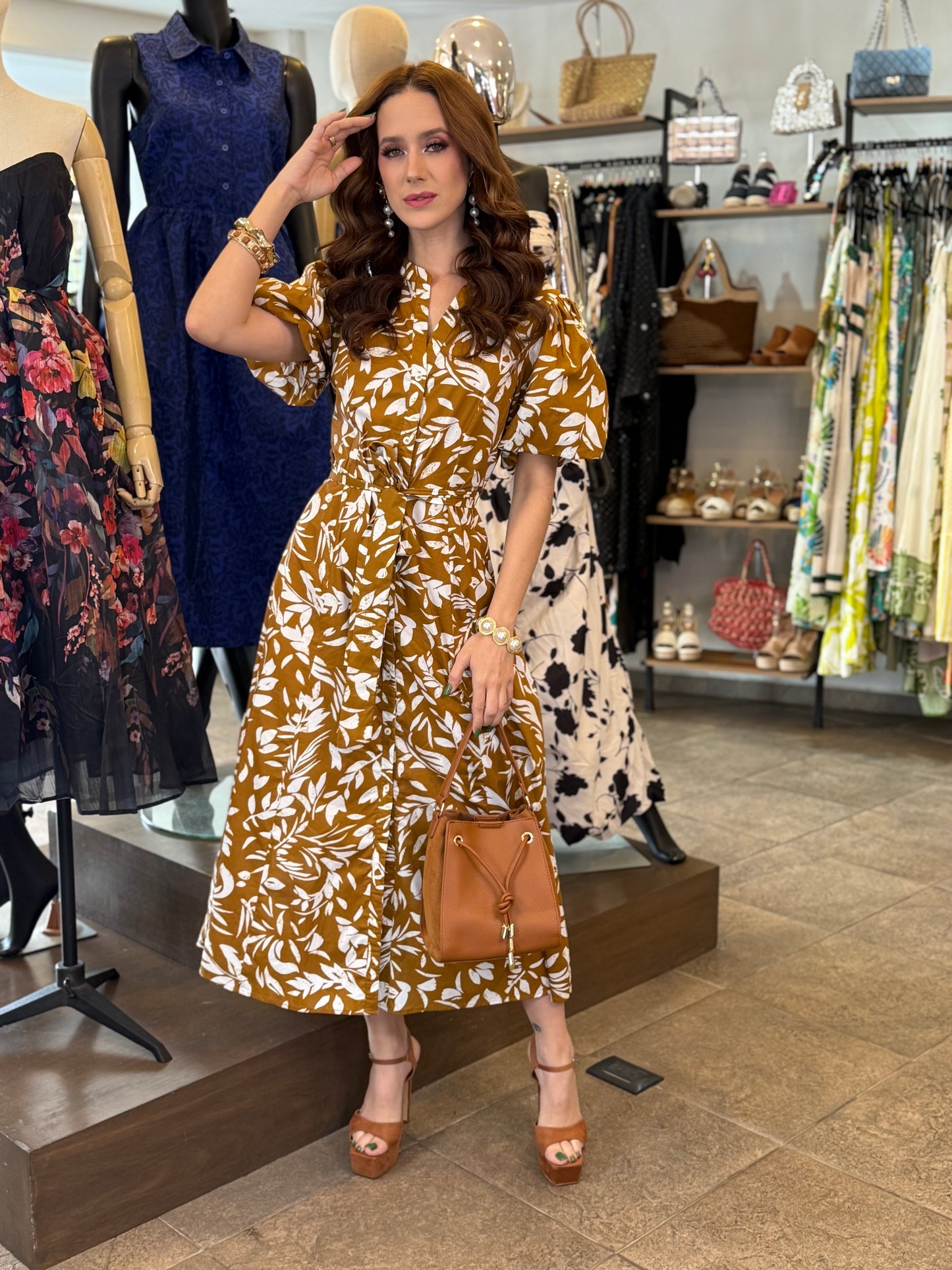Autumn Foliage Dress