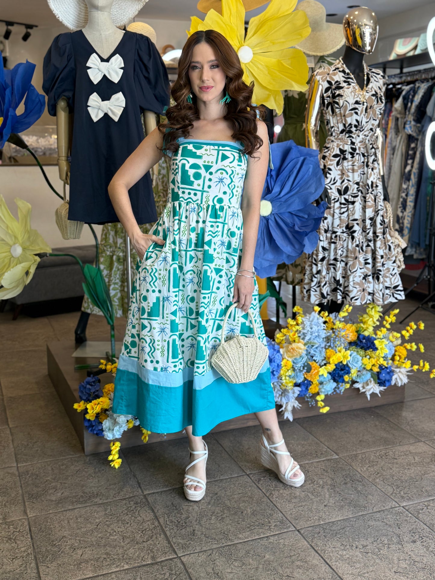 Vestido Turquoise Breeze