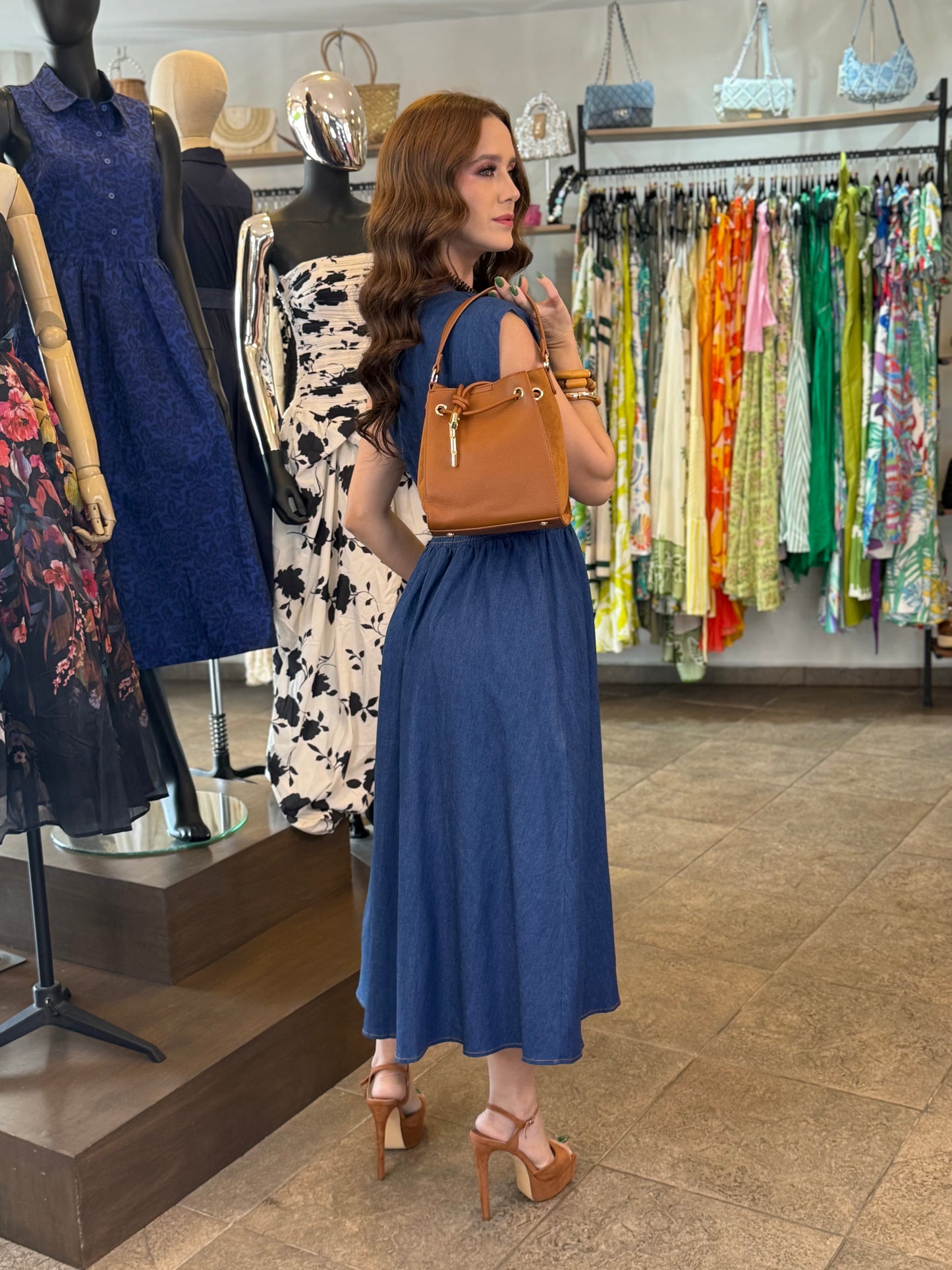 Denim Harvest Dress