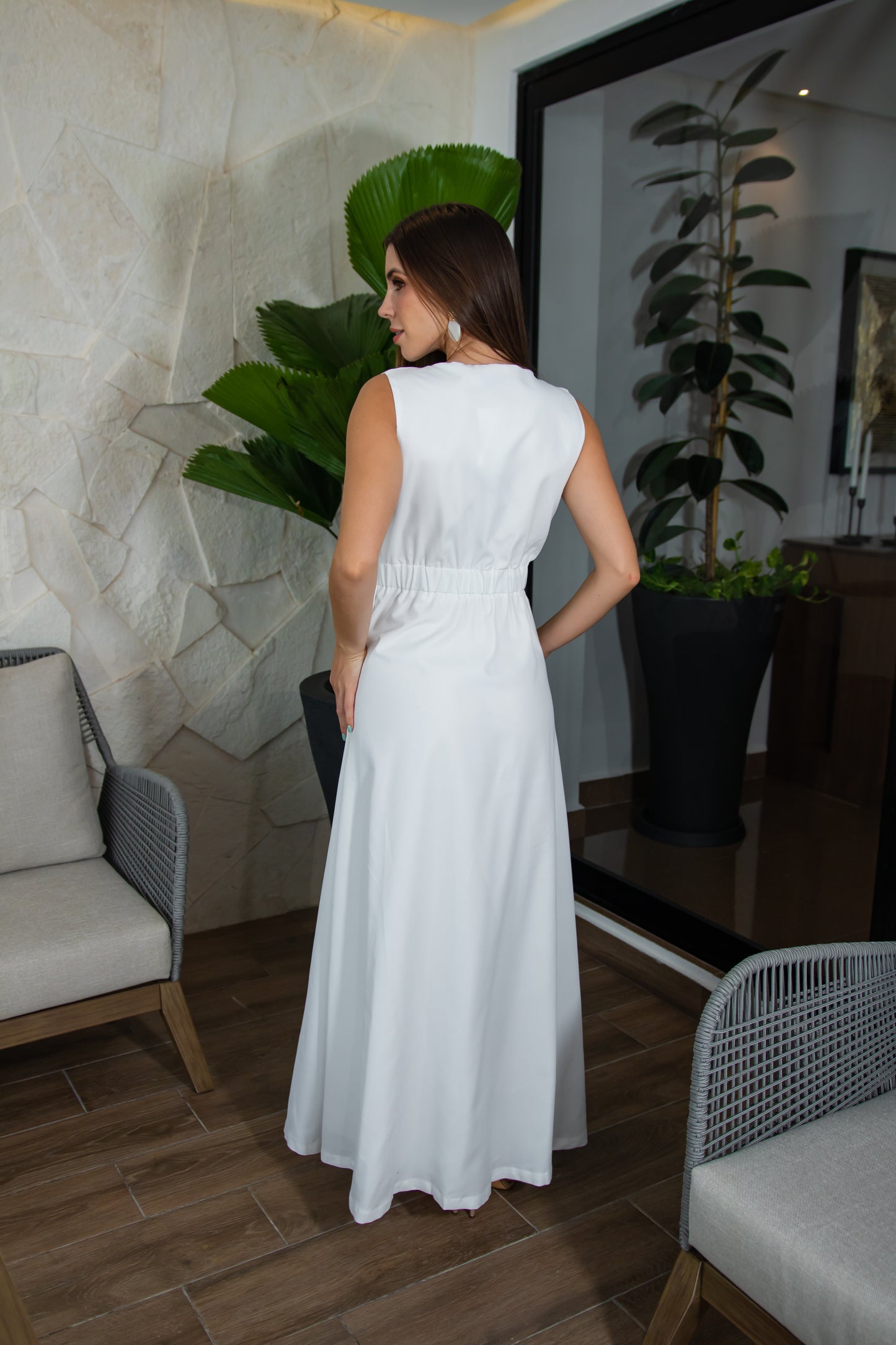 Vestido White Breeze