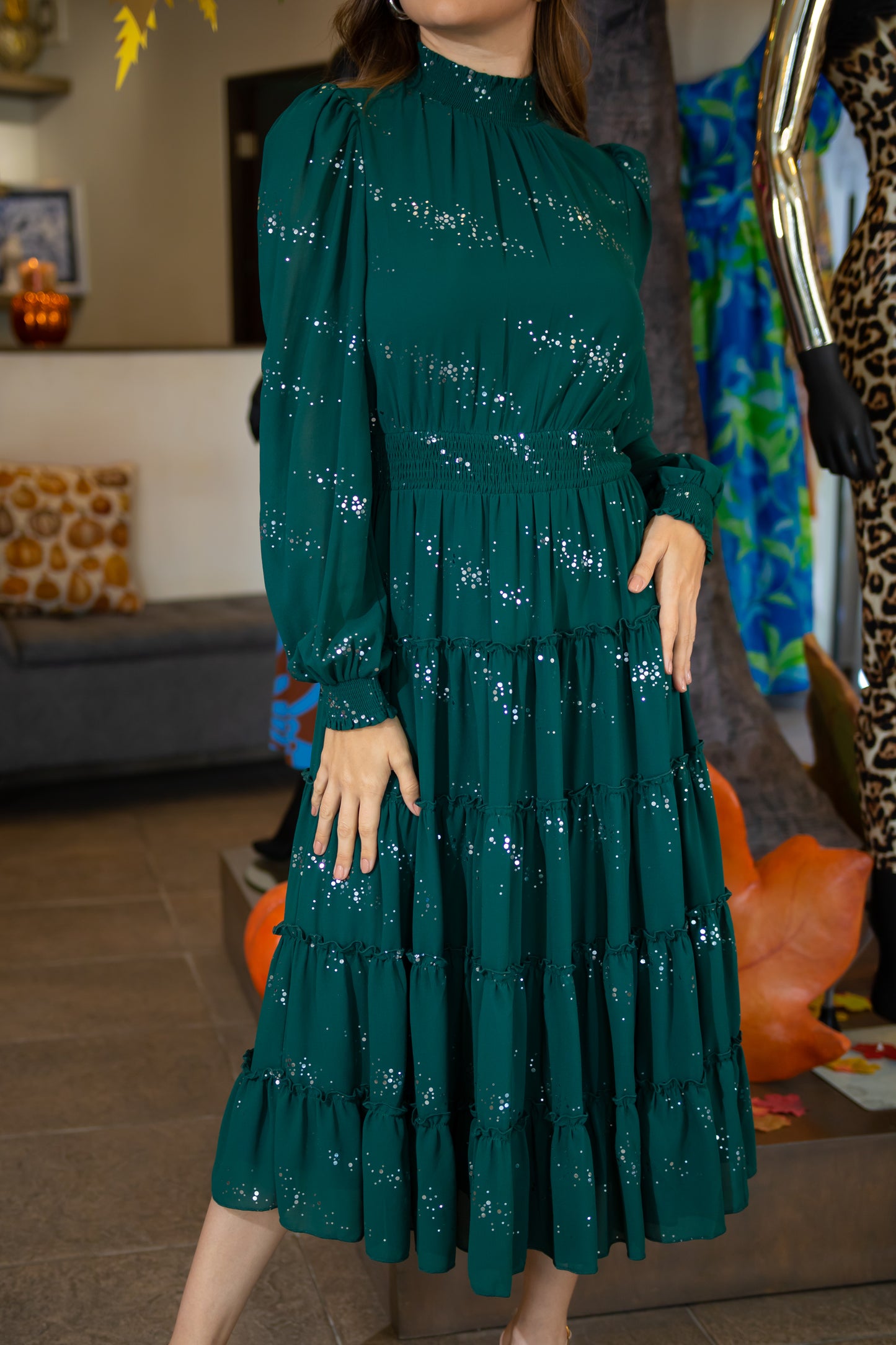 Vestido Green Sky