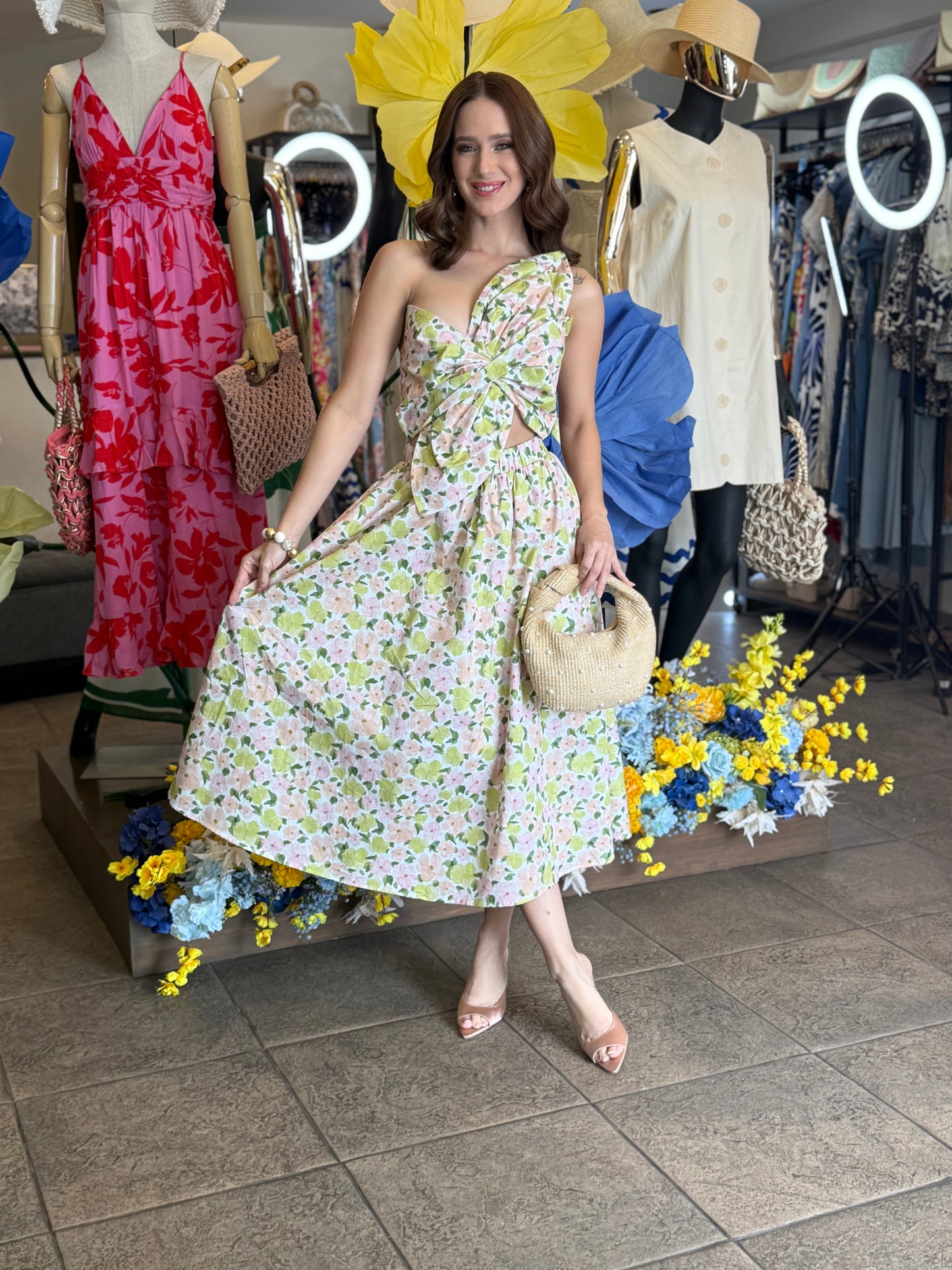 Blossom Twist Dress