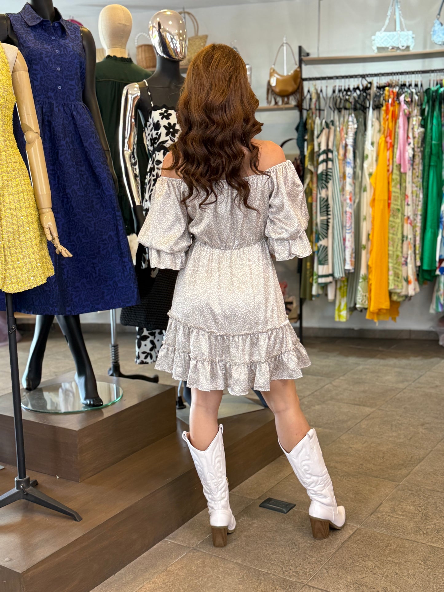 Silver Mist Dress