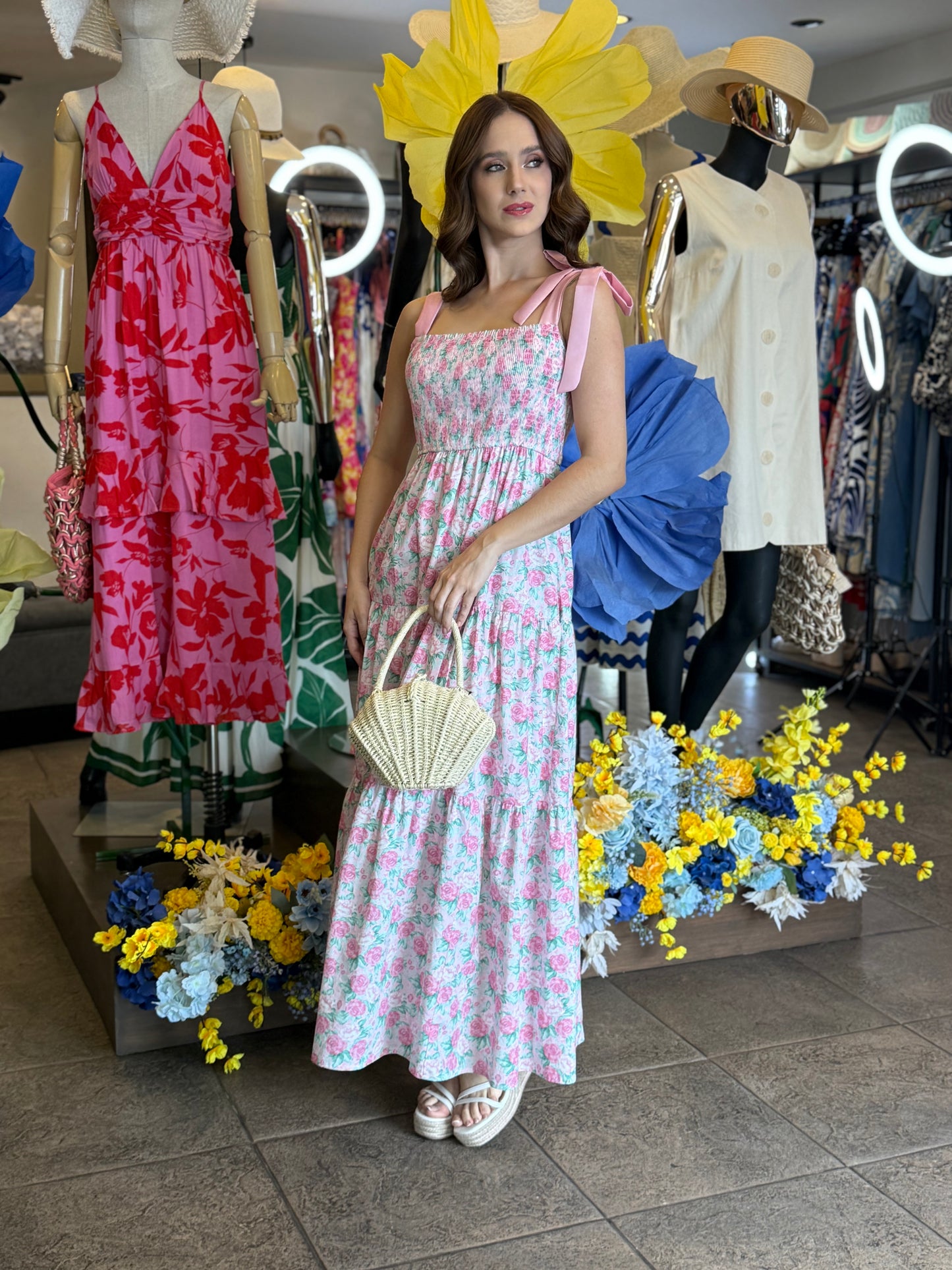 Rose Meadow Maxi Dress
