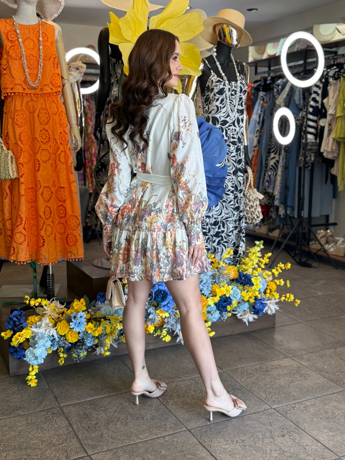 Garden Grace Shirt Dress