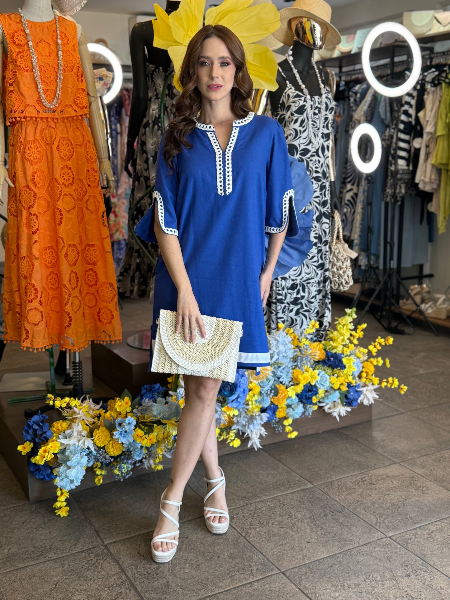 Santorini Breeze Dress