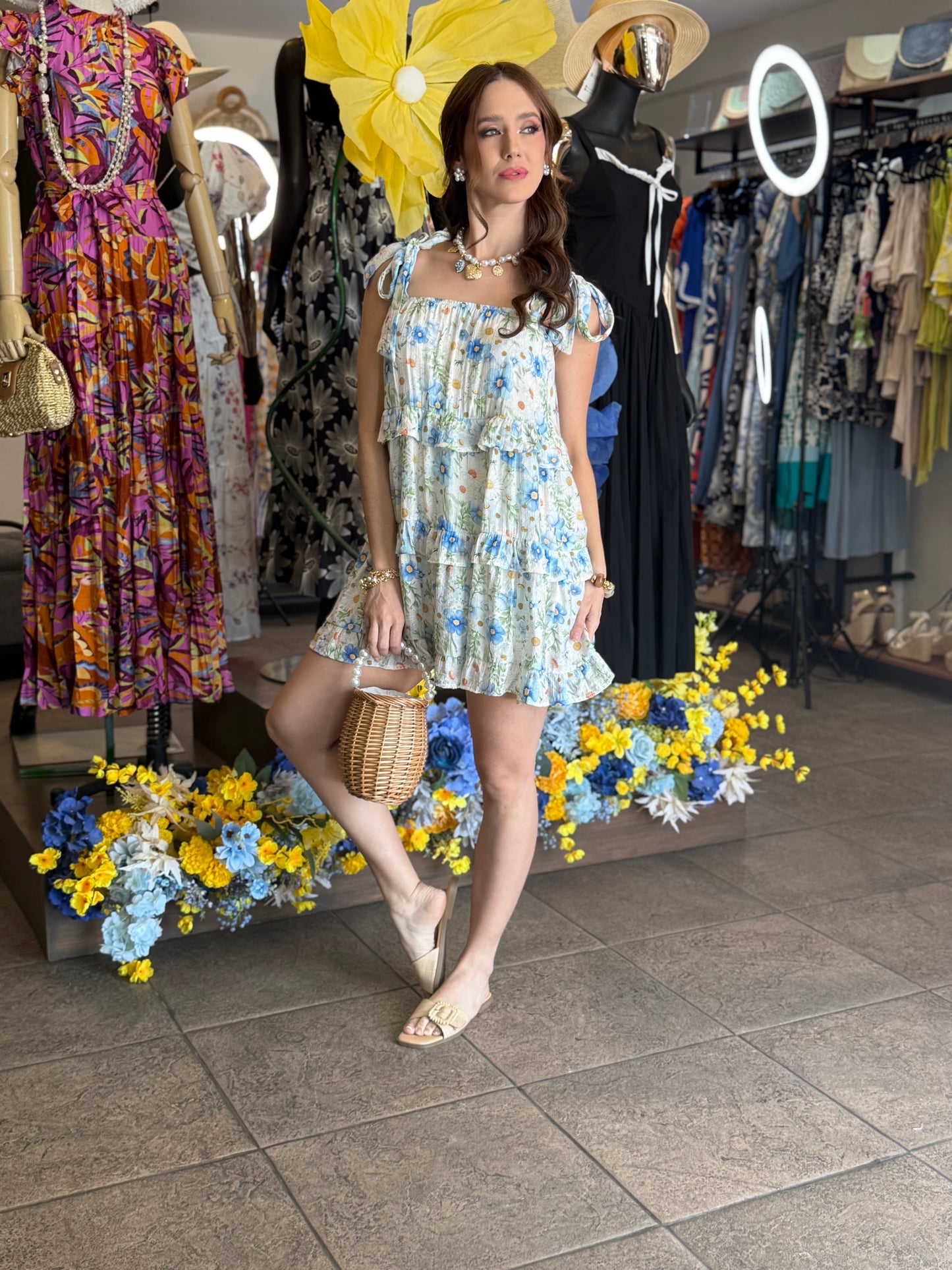 Daisy Breeze Mini Dress