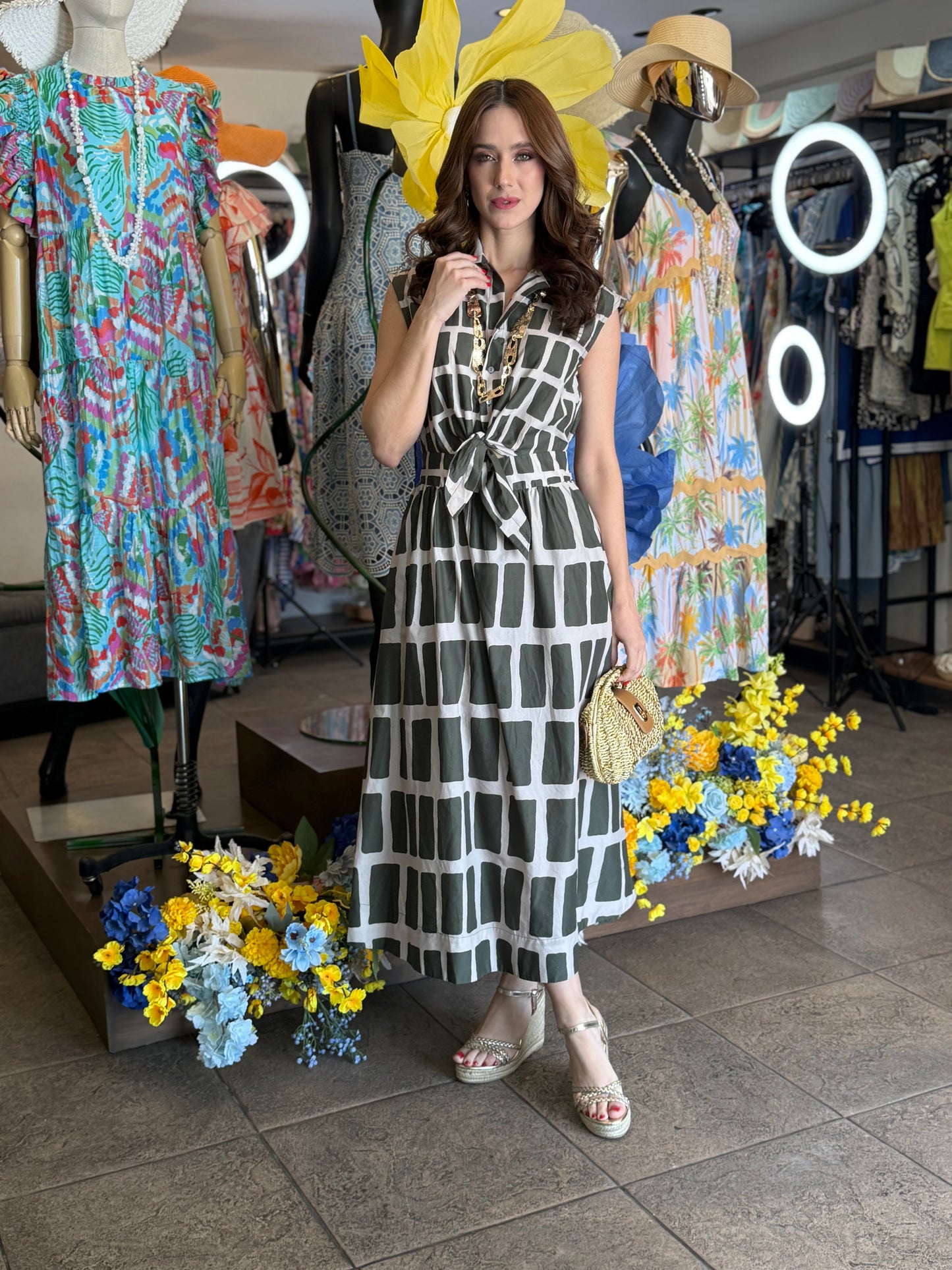 Olive Charm Dress