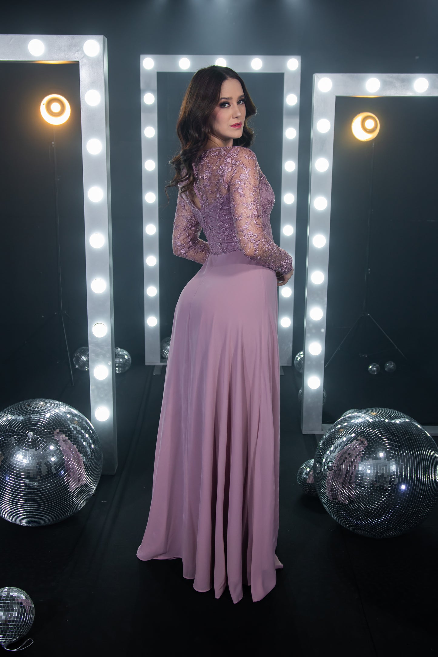 Moonlight Lilac Gown