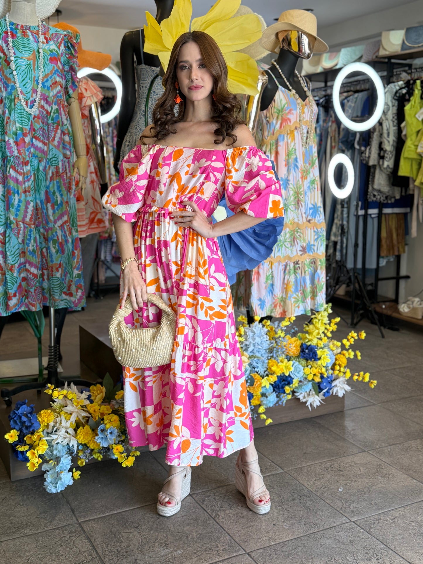 Tropical Bloom Dress