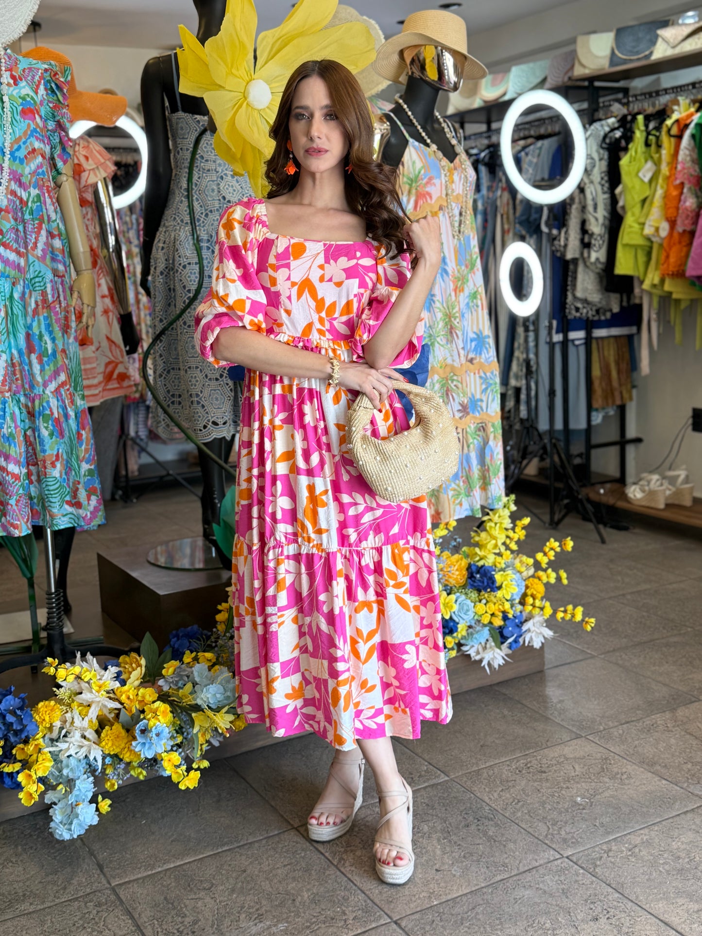 Tropical Bloom Dress