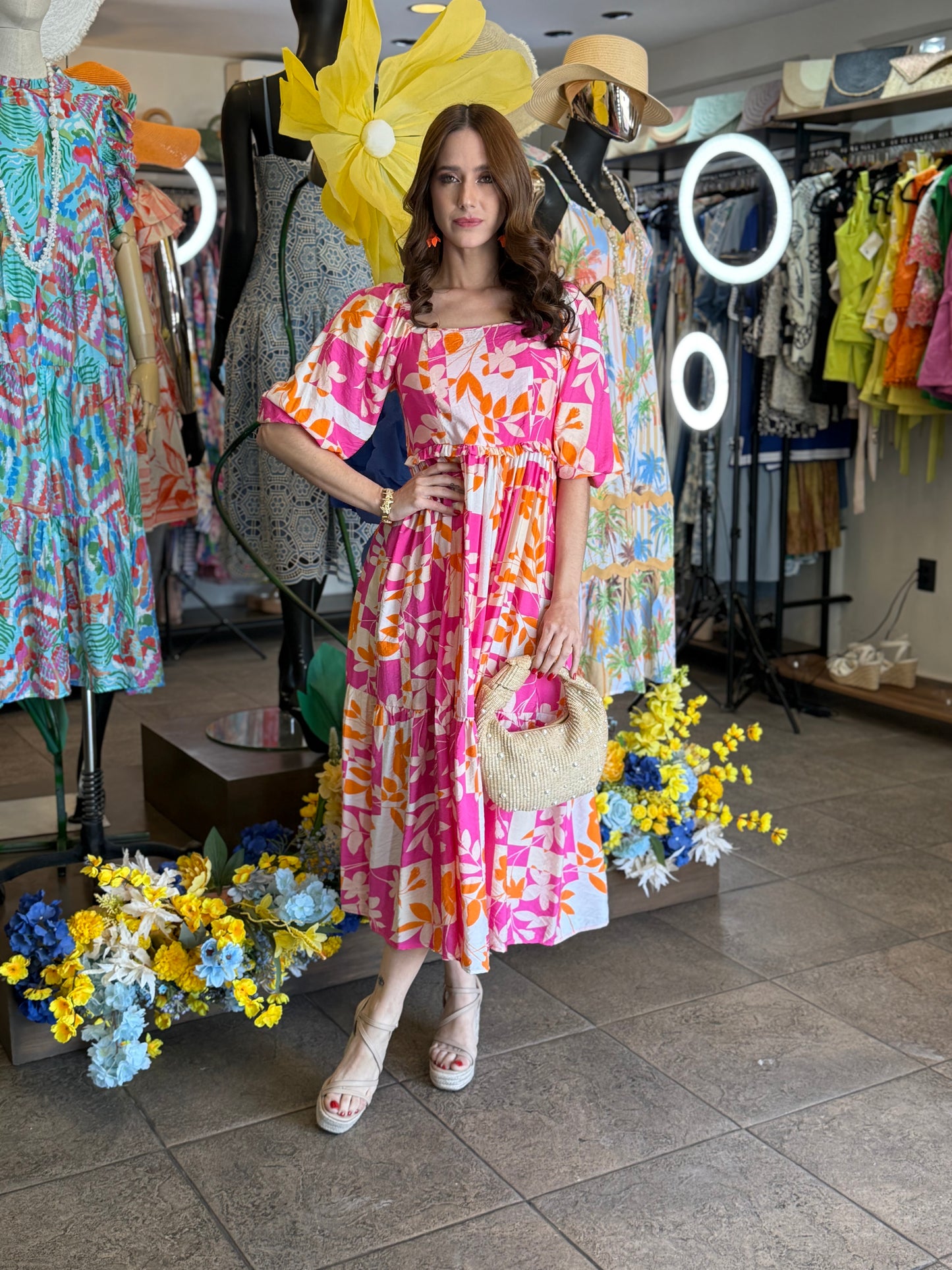 Tropical Bloom Dress