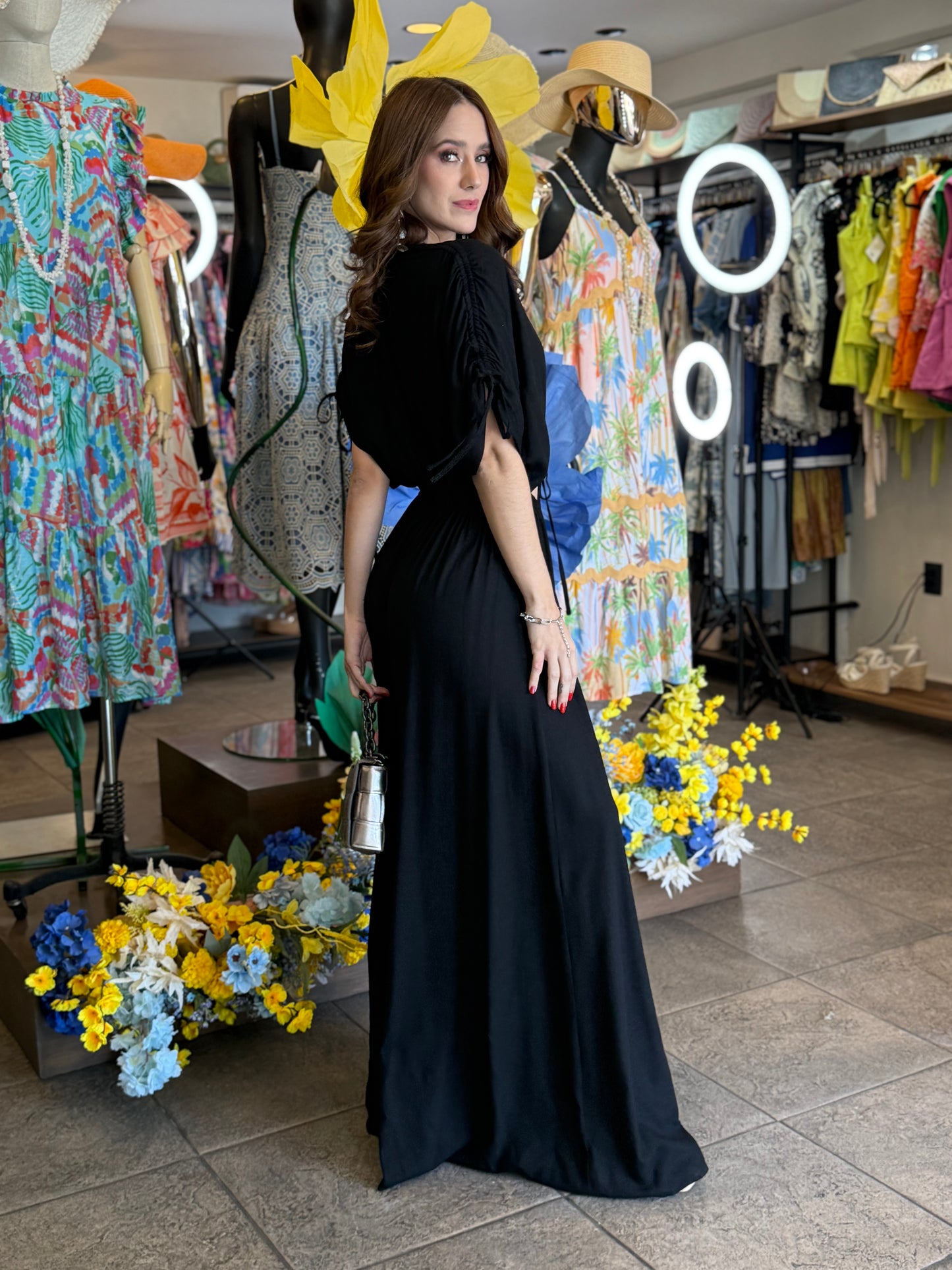 Midnight Cut-Out Palazzo