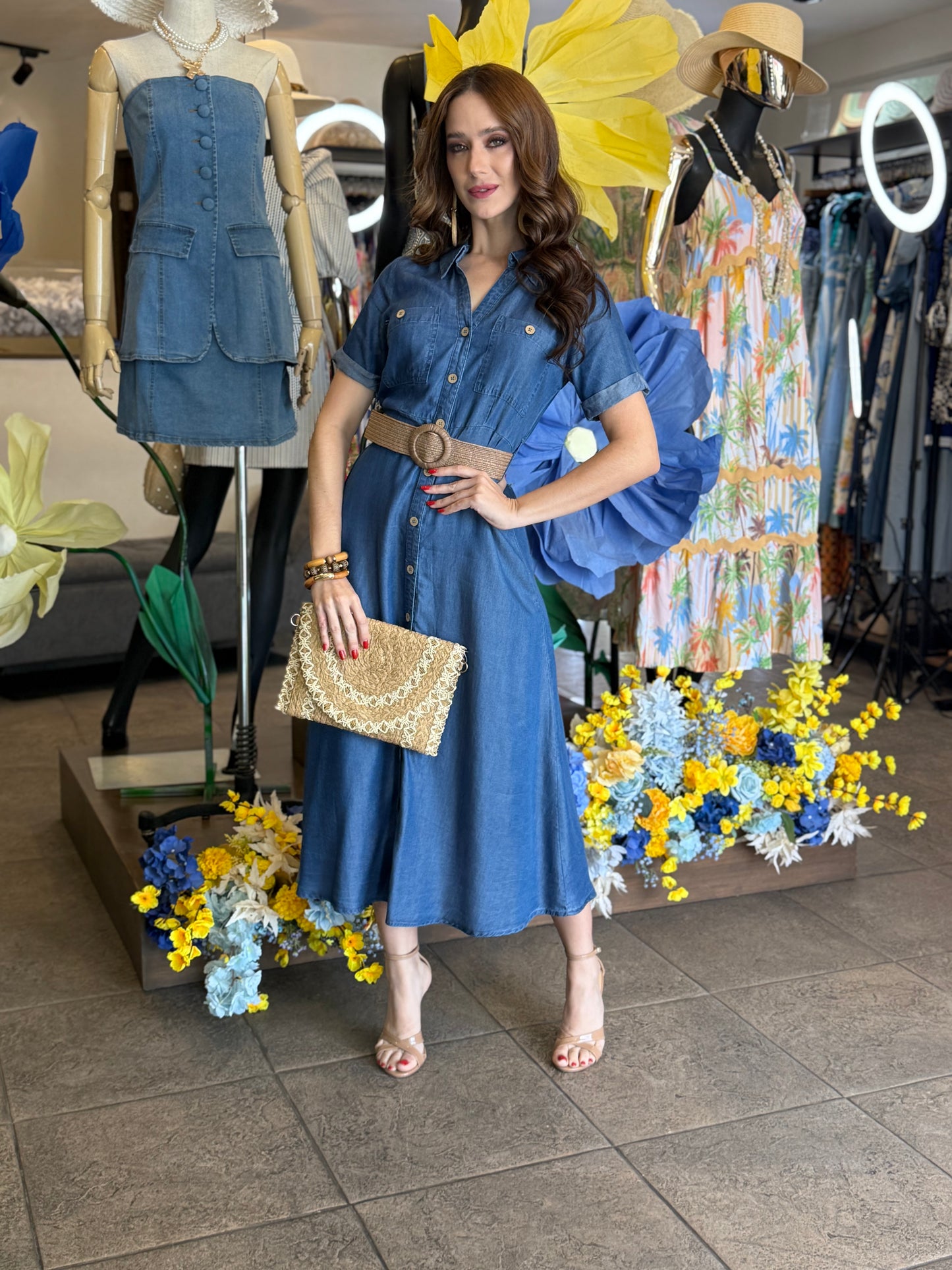 Denim Charm Dress