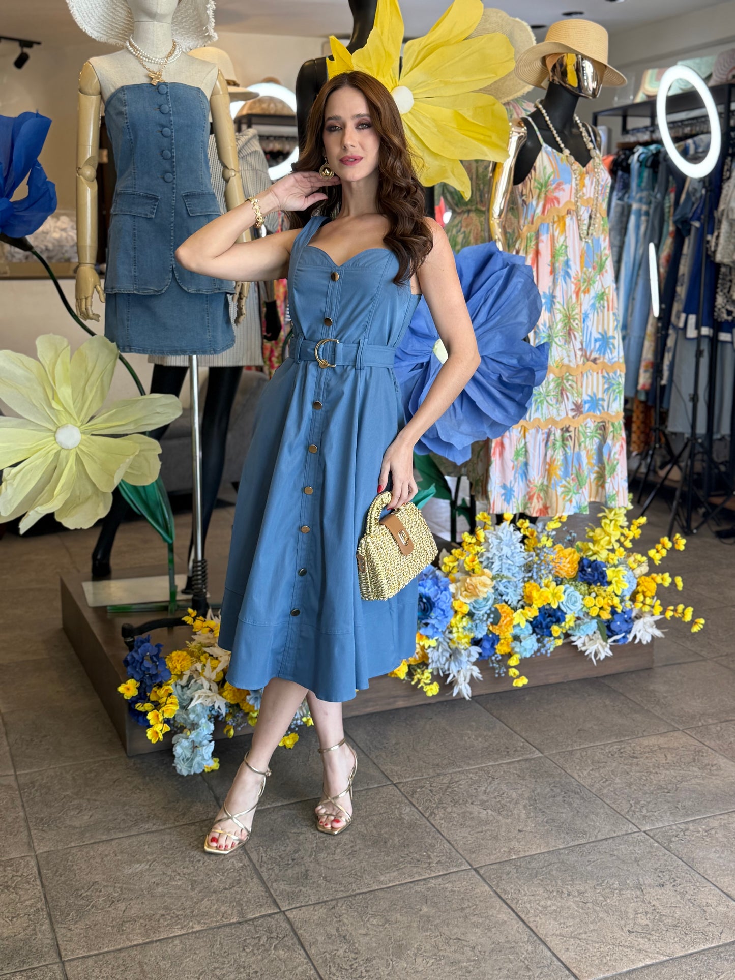 Denim Charm Dress