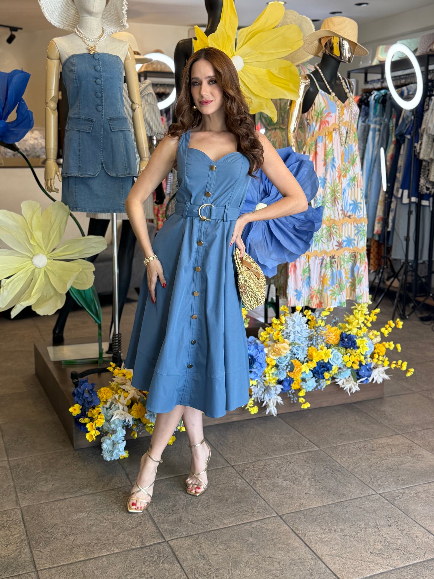 Denim Charm Dress