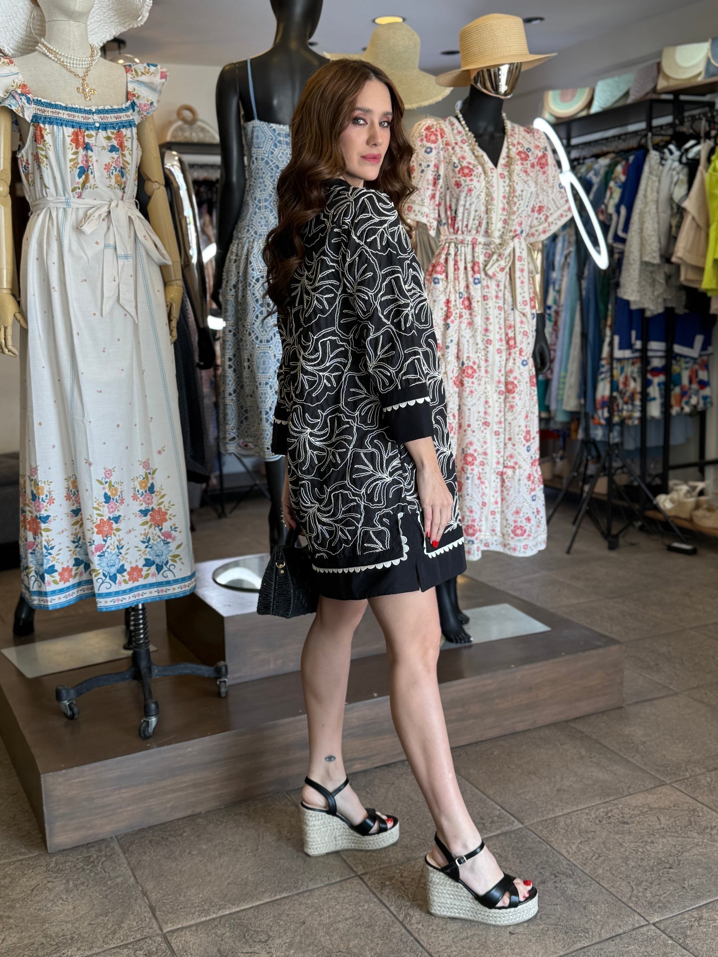 Midnight Bloom Dress