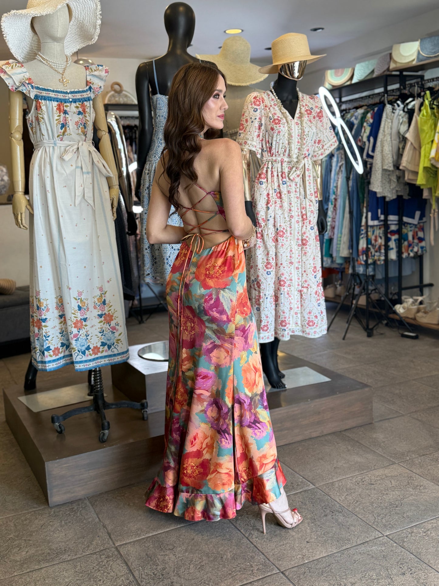 Floral Mirage Dress