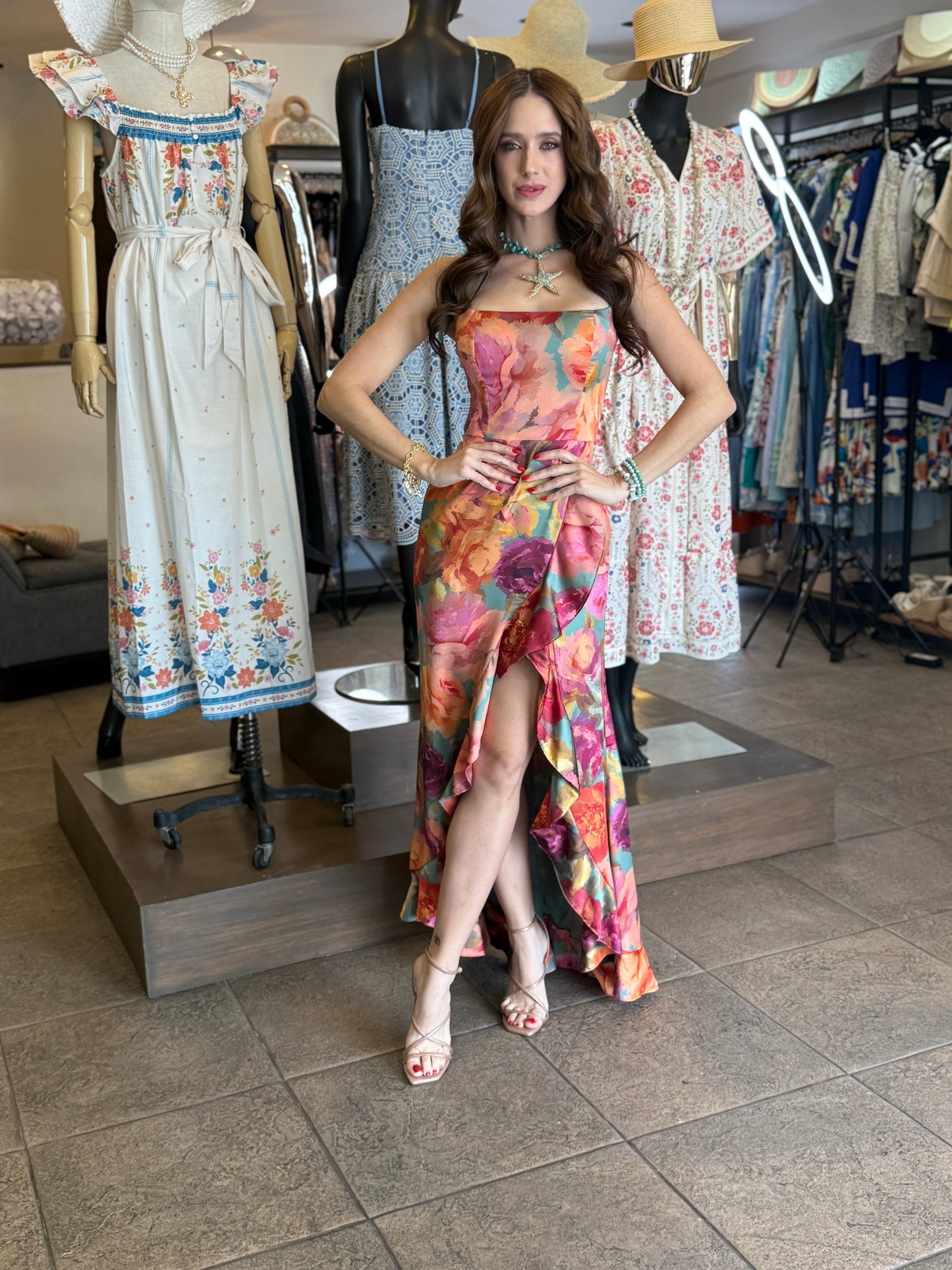 Floral Mirage Dress