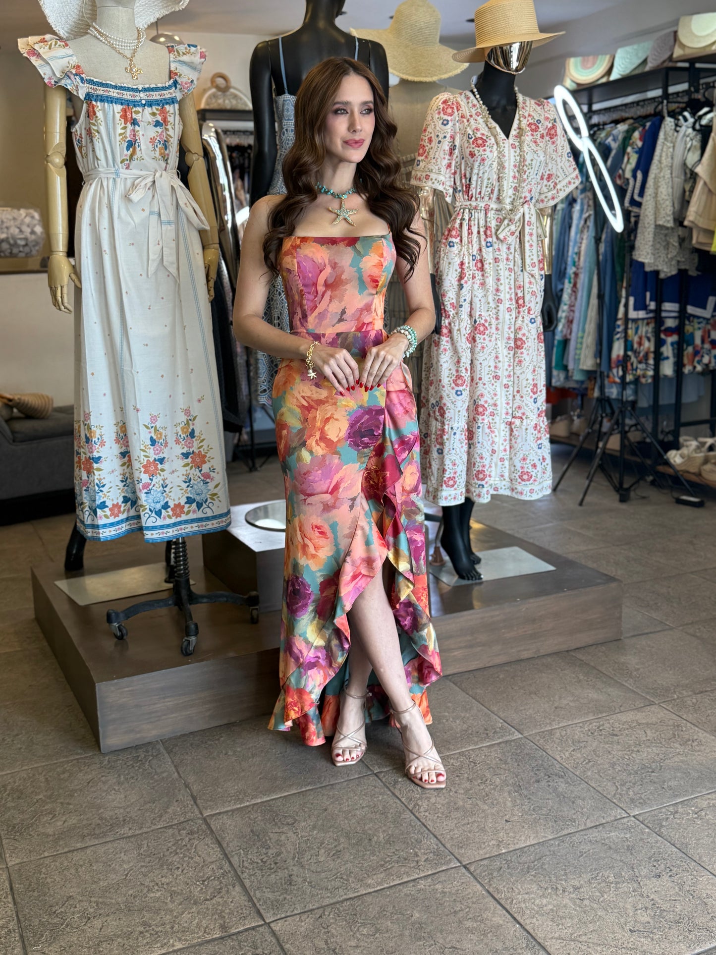 Floral Mirage Dress
