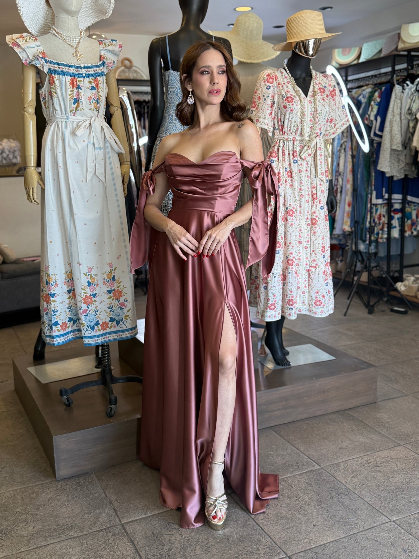 Rose Luxe Gown