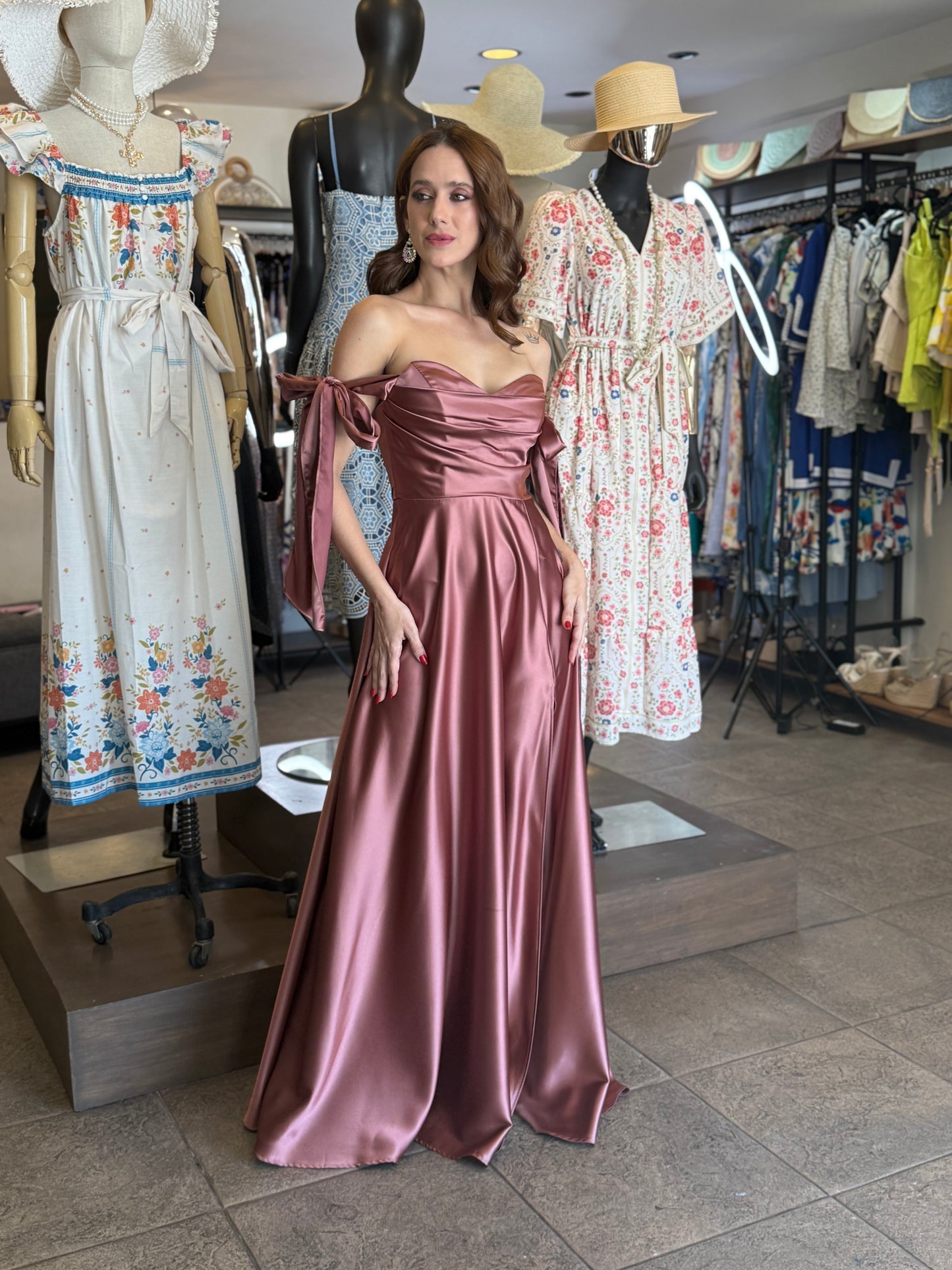 Rose Luxe Gown