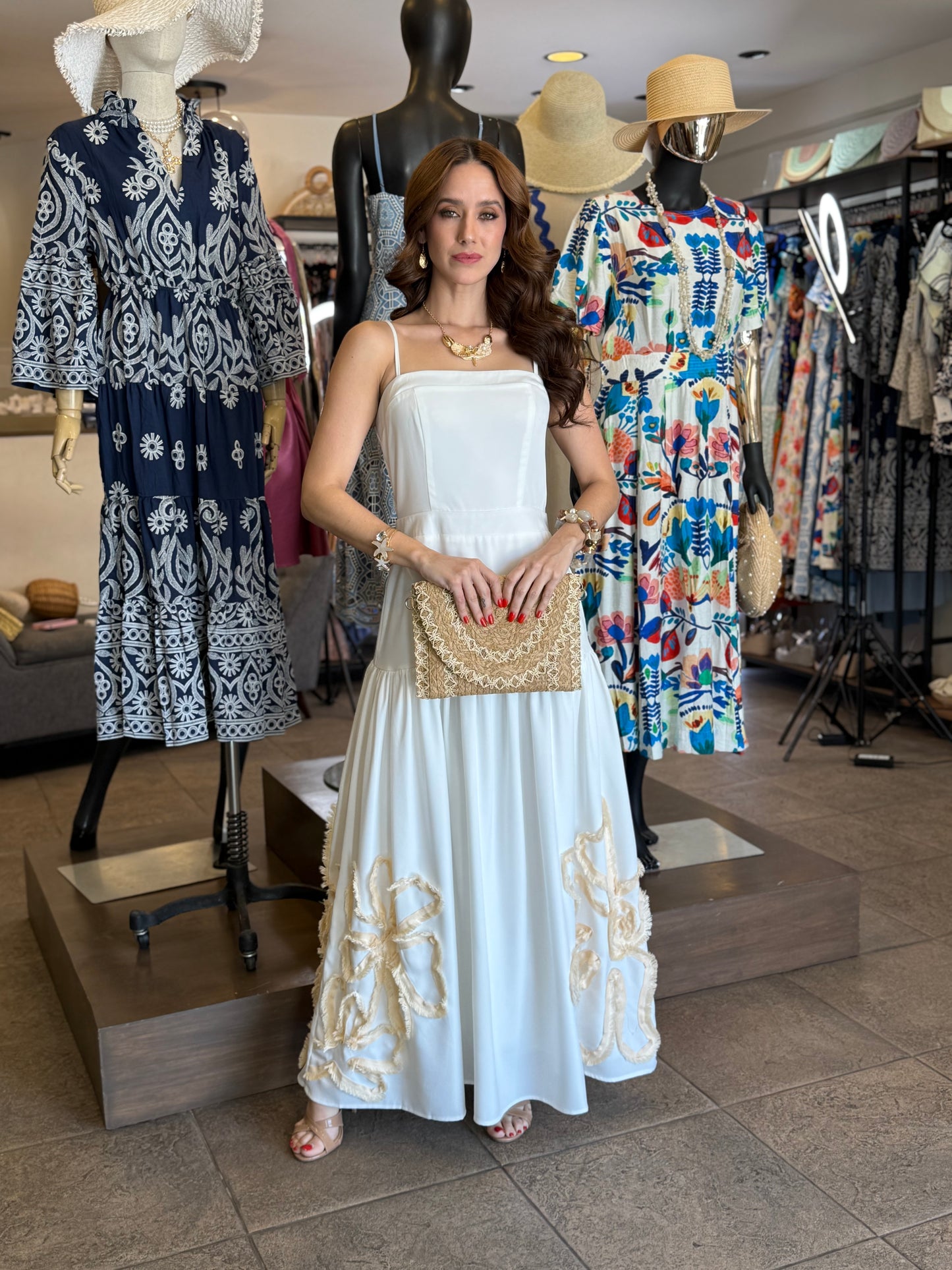 Ivory Bloom Dress