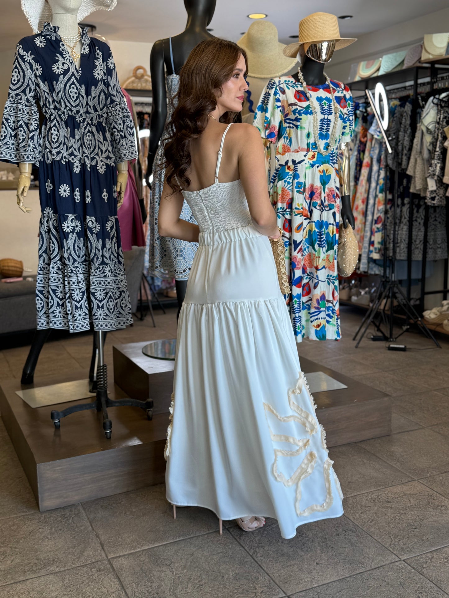 Ivory Bloom Dress