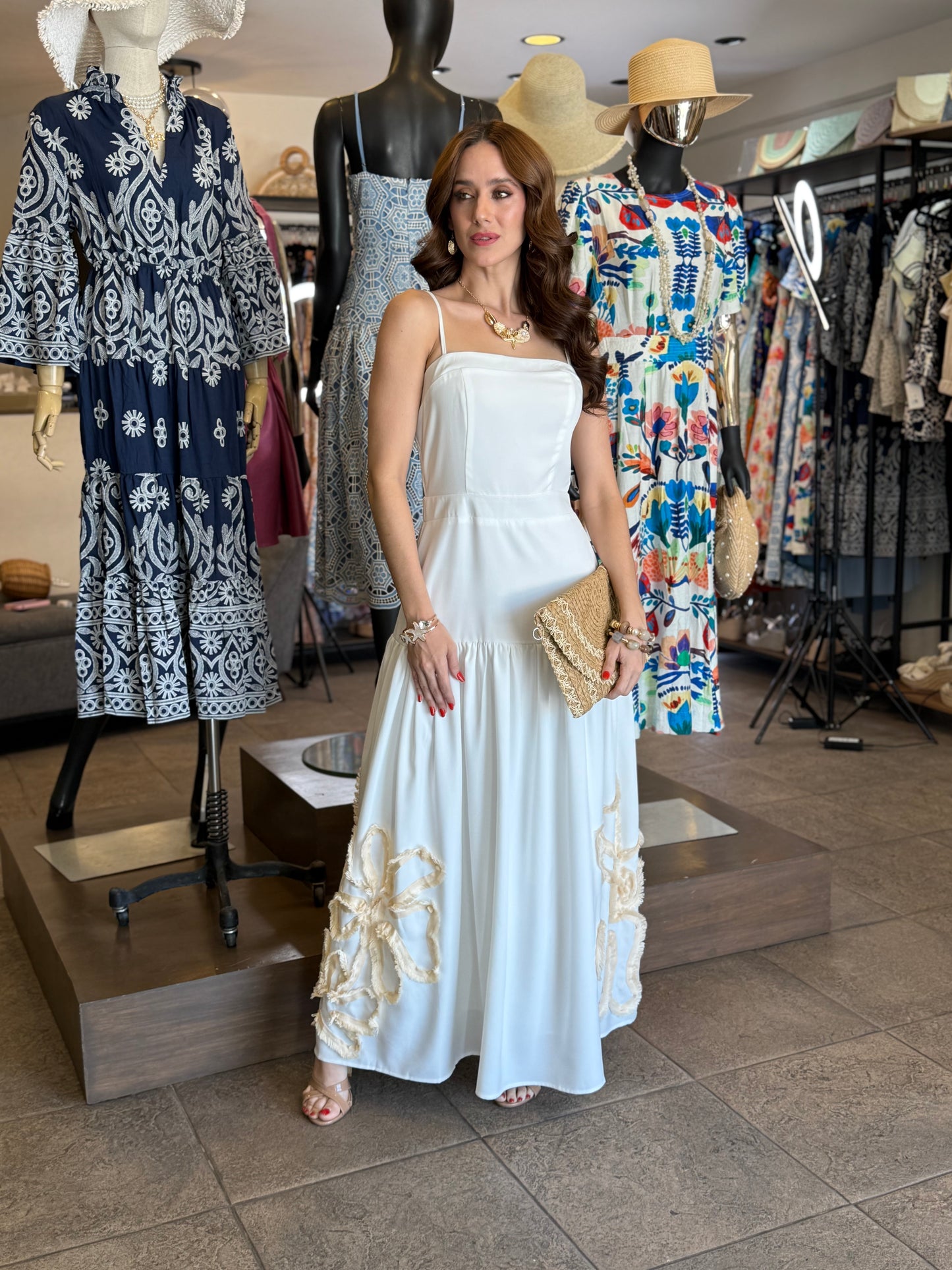 Ivory Bloom Dress