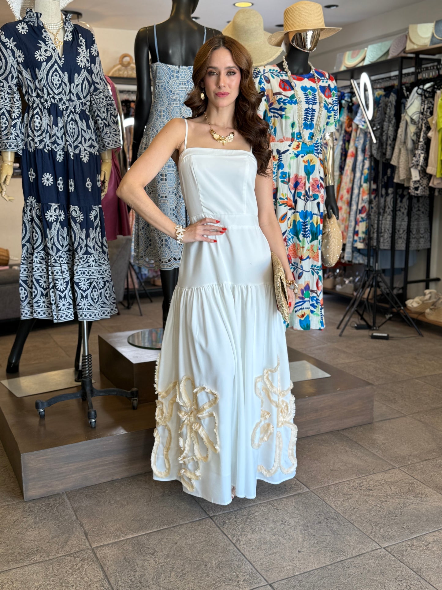 Ivory Bloom Dress
